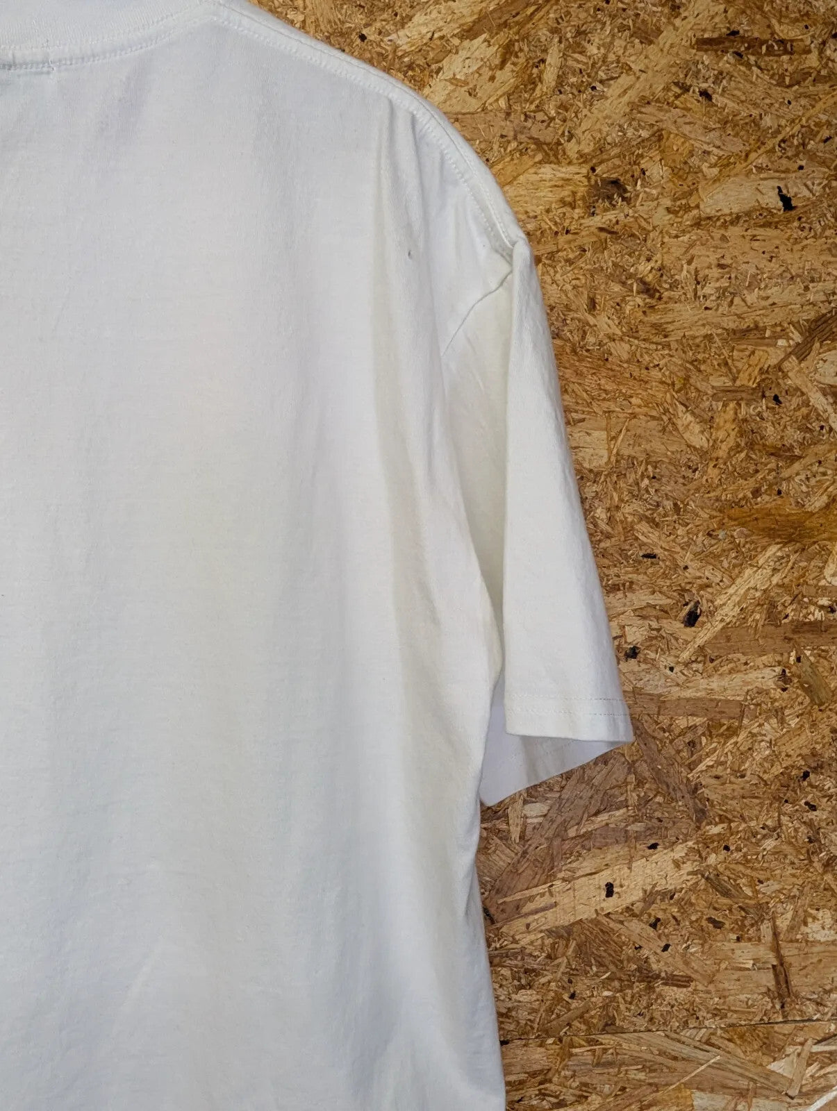 Casablanca Crew Neck T-Shirt Mens Small Oversized White Cotton S/S Tennis Club