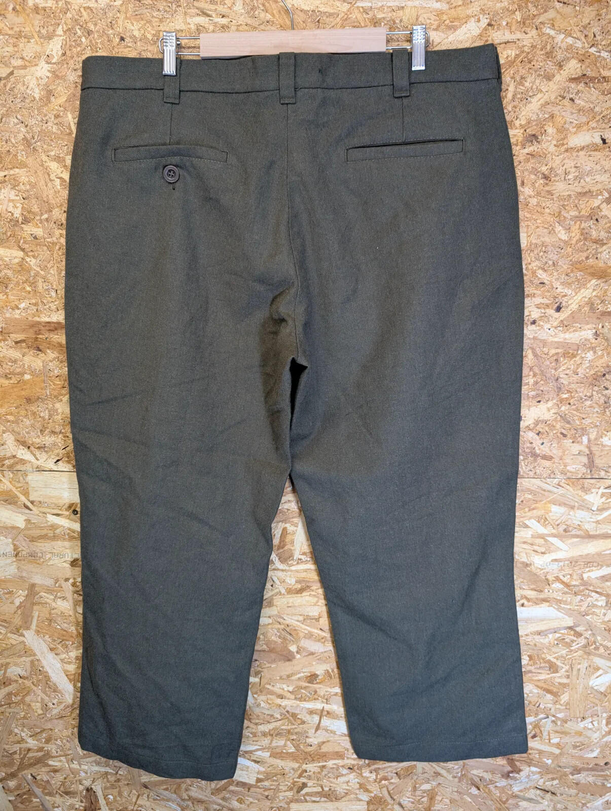 Filson Forestry Cloth Trousers W42 L28 Style 14 Wool Green Work Wear USA Made