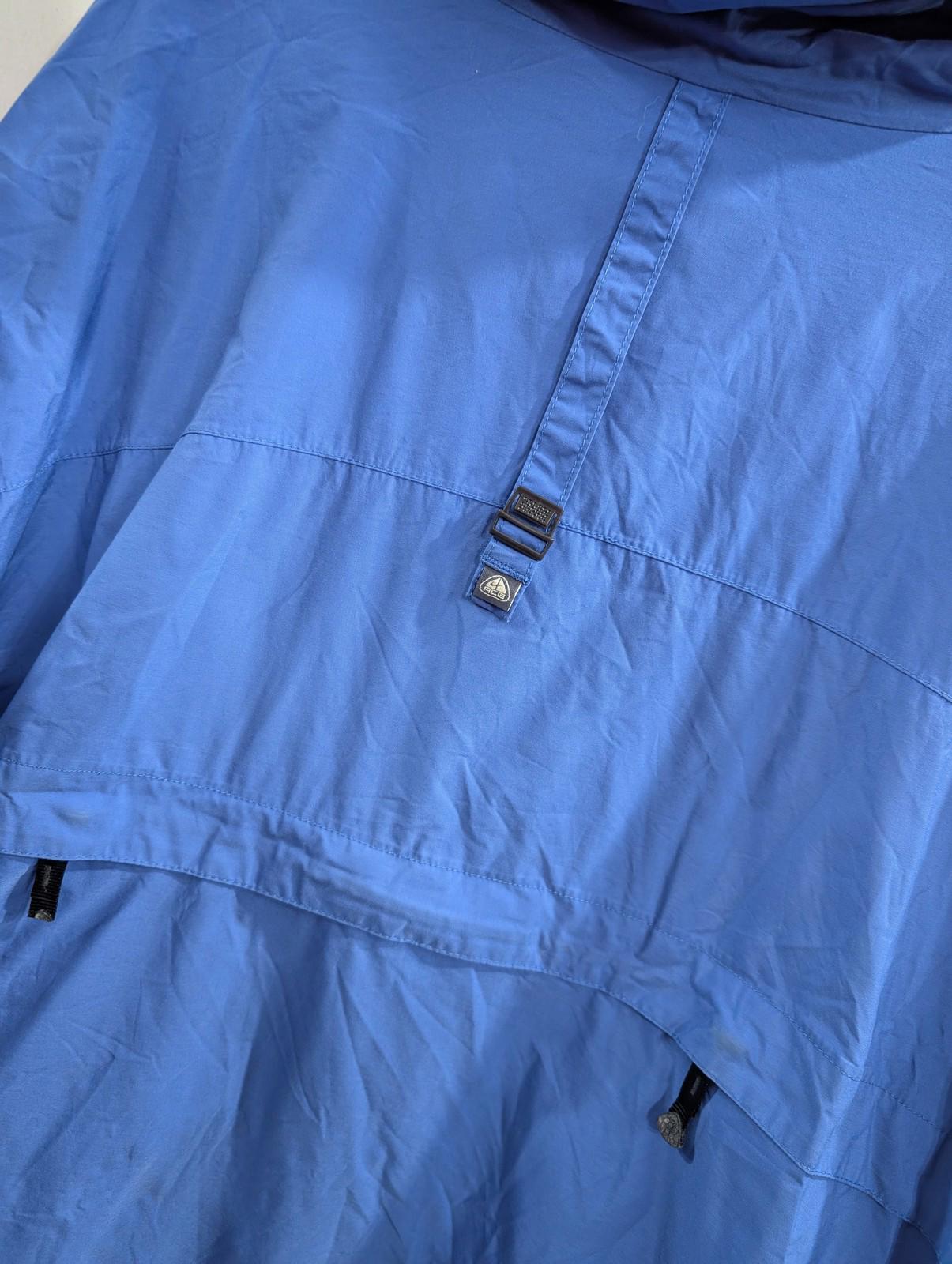 Nike ACG Jacket Men XL Hooded Waterproof Blue Waterproof Gorpcore