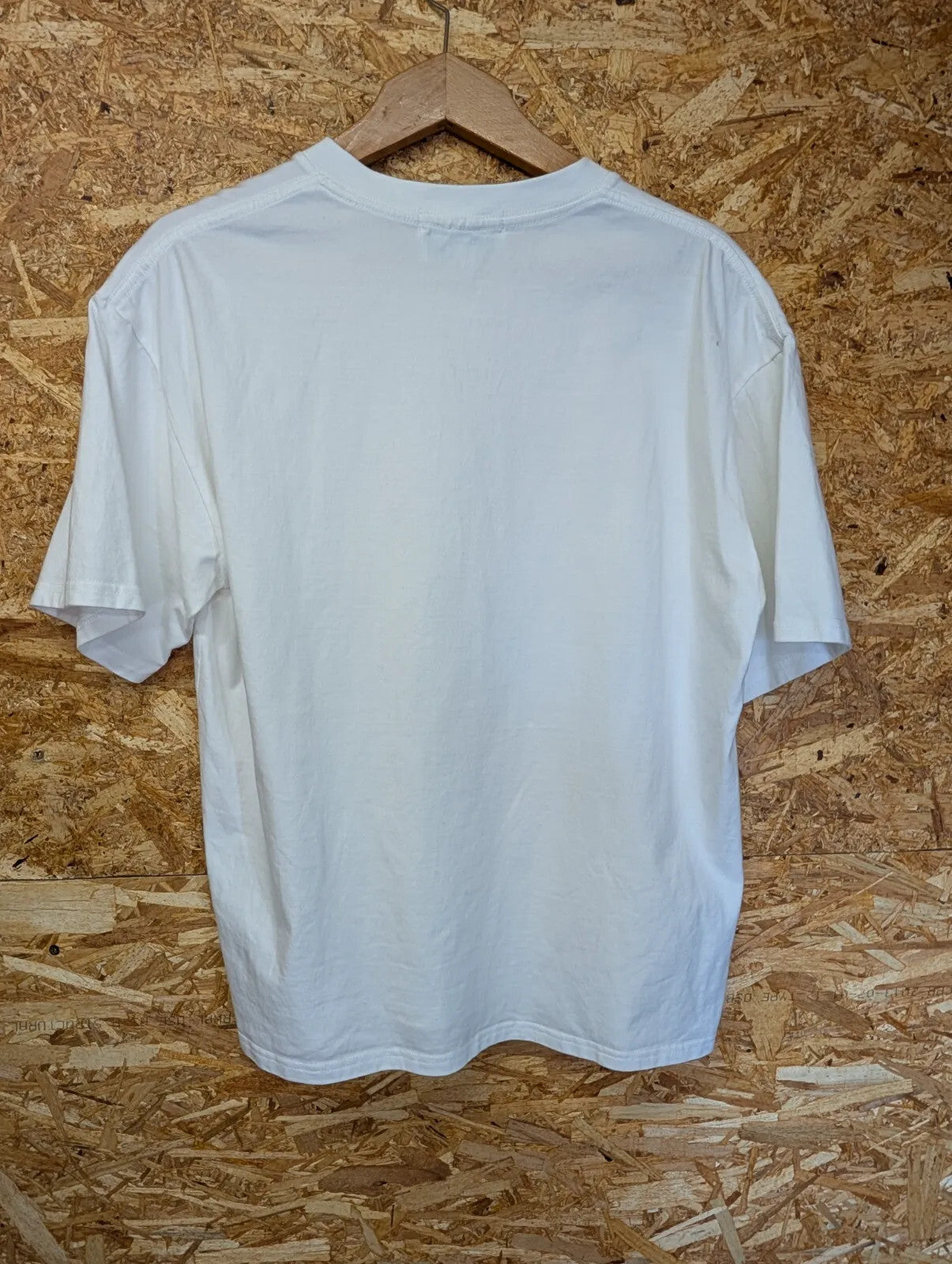 Casablanca Crew Neck T-Shirt Mens Small Oversized White Cotton S/S Tennis Club