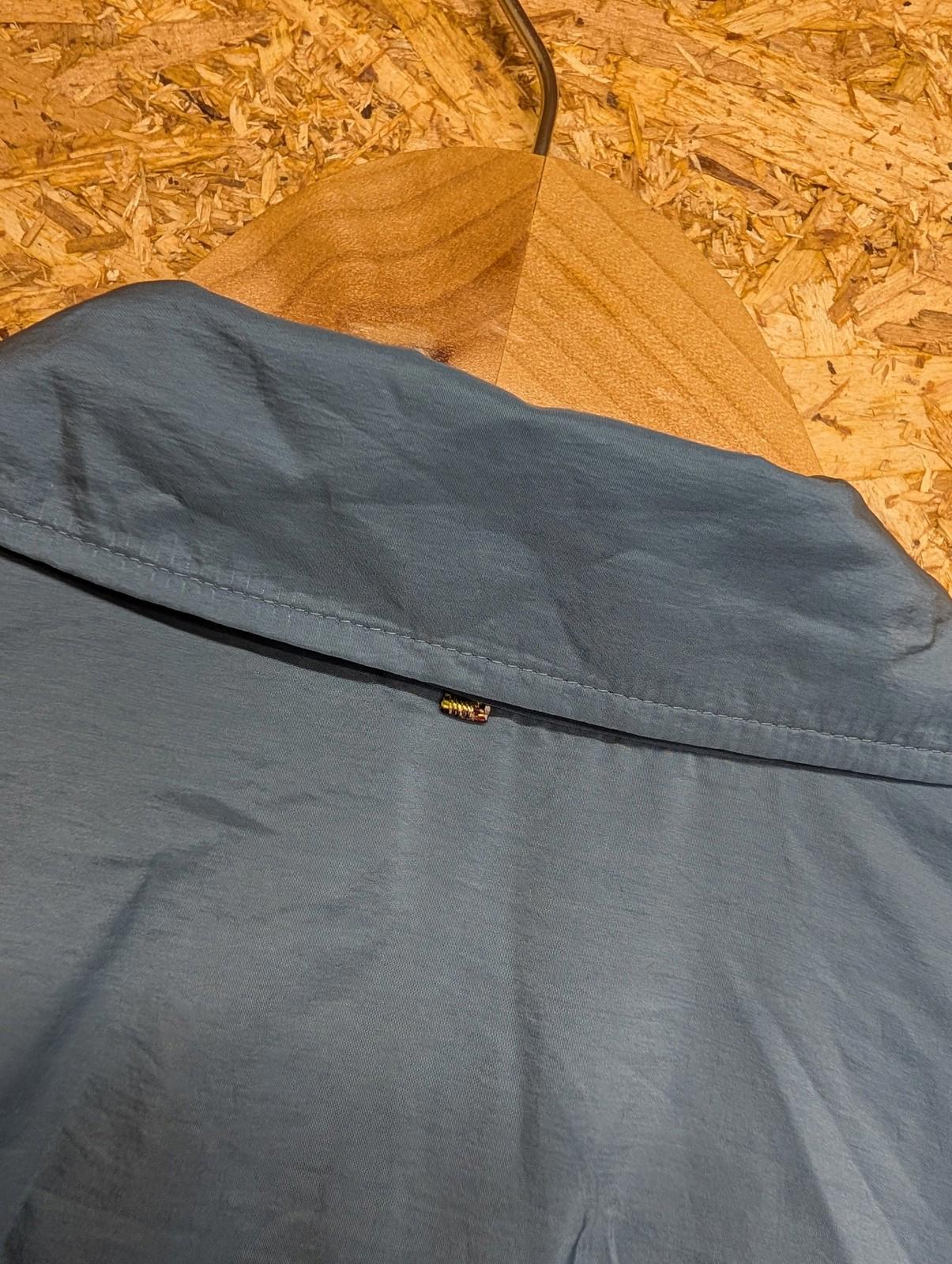 Pretty Green Field Shirt Jacket XL Casual Turquoise Blue Oi Polloi Gallagher