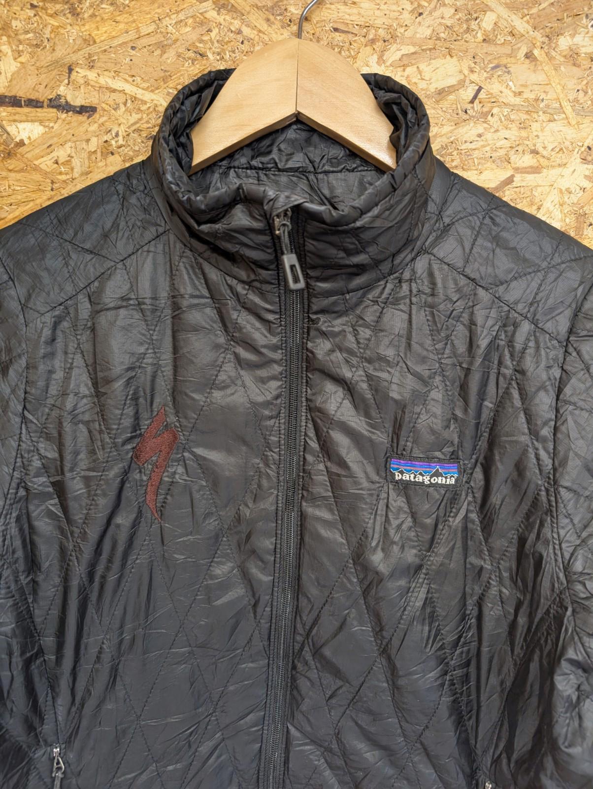 Patagonia Nano Puff Jacket Women Small Black Primaloft Zip Quilted Layer Coat