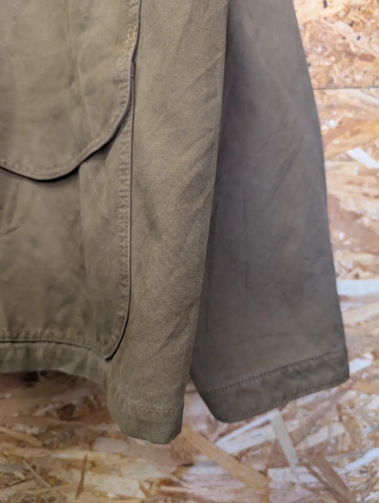 Filson Canvas Outfitter Jacket Men XXXL Kangaroo Brown Button Cord Detroit USA