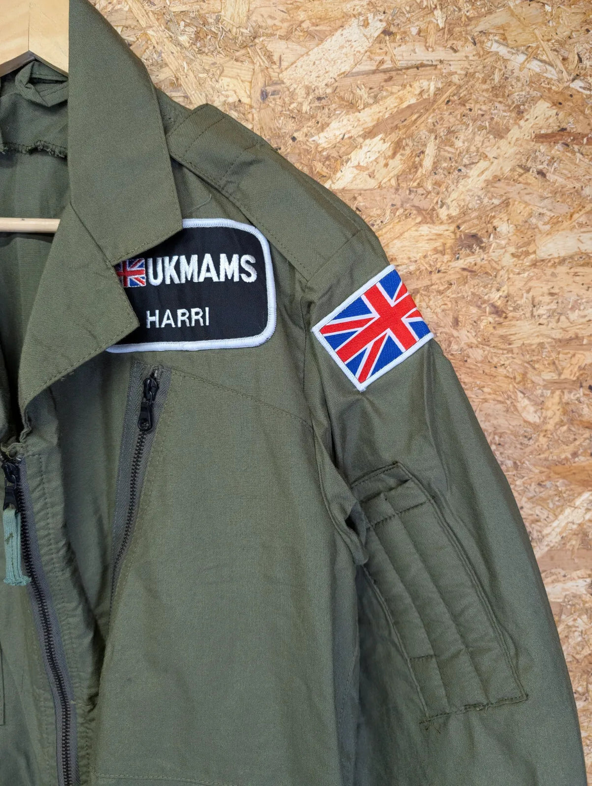 Ballyclare Special Products Aircrew MK14B Coverall Size 3 Olive Green Full Zip