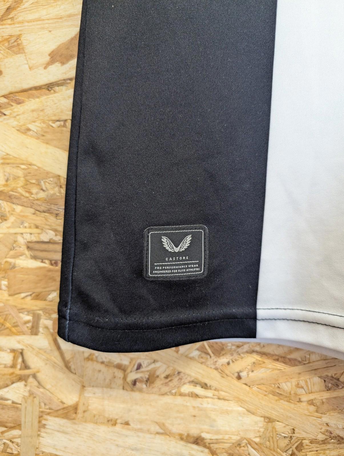 Newcastle United Football Shirt Mens Large 22 23 Castore Striped Short Sleeve