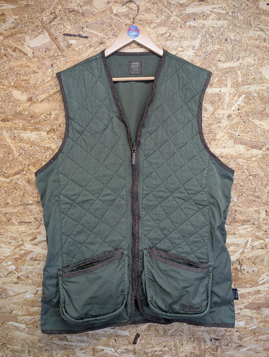 Jack Pyke Pro Sport Vest XXL Men Padded Quilted Sleeveless Khaki Green Hunting