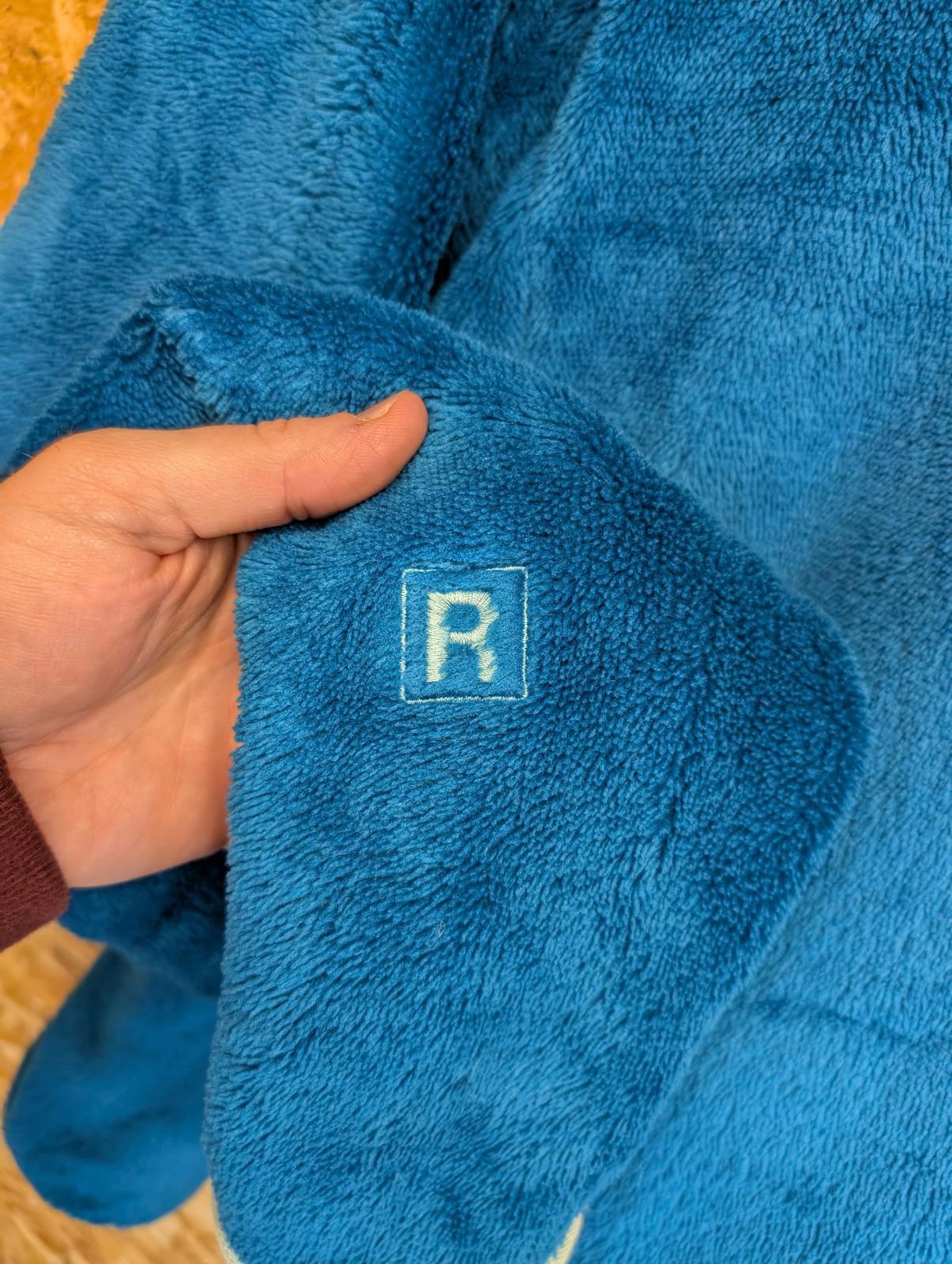 Patagonia R4 Fleece Jacket Large Women Fleece Teal Blue Hiking Polartec Full Zip