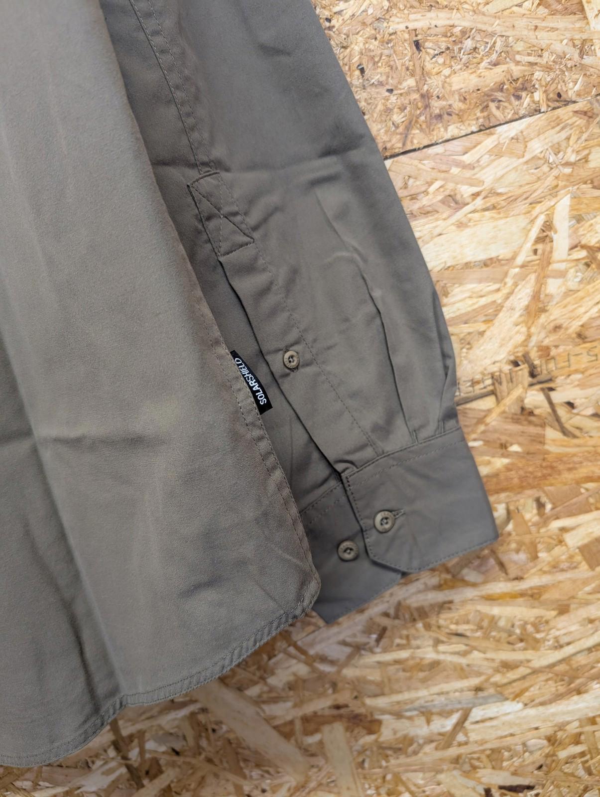 Craghoppers Nosillife Shirt Medium Men Kiwi Long Sleeve Outdoor Adventure Pebble