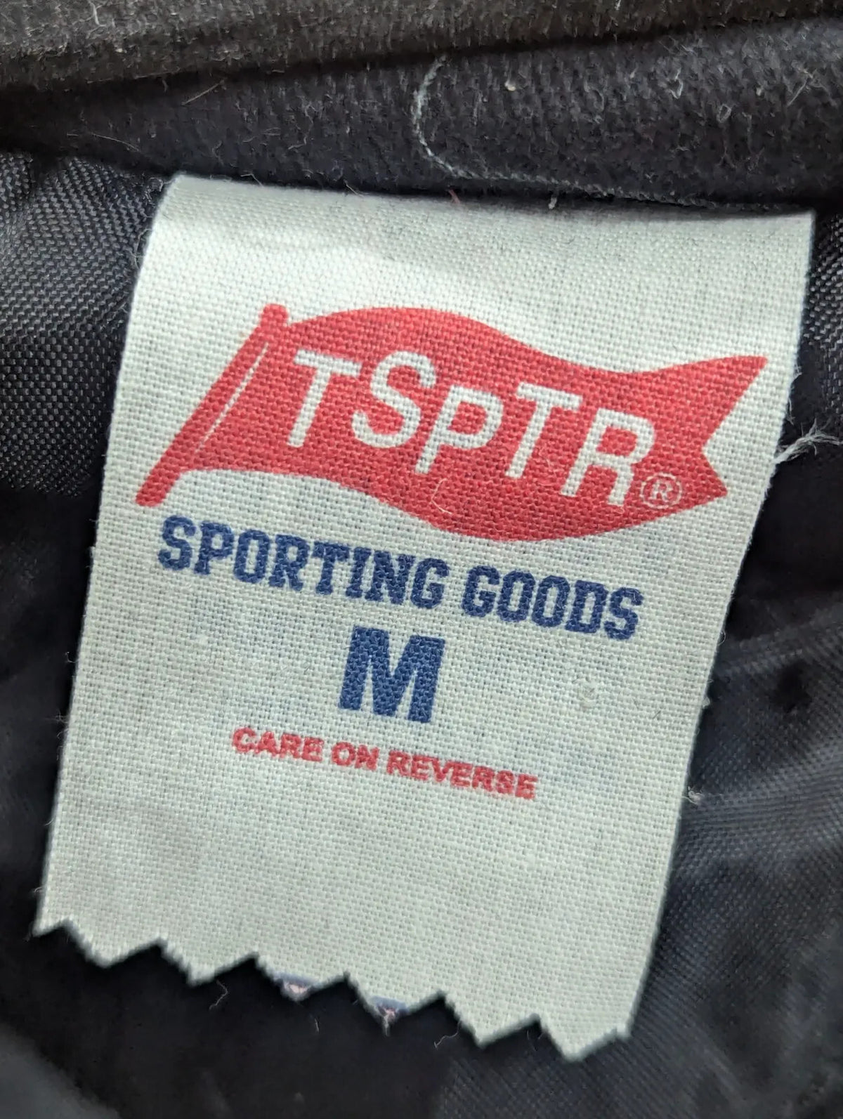 TSPTR Varsity Skate Jacket Medium Black Playboy Bunny Snap Streetwear Padded