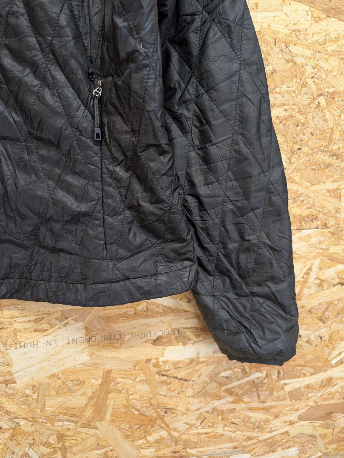 Patagonia Nano Puff Jacket Women Small Black Primaloft Zip Quilted Layer Coat