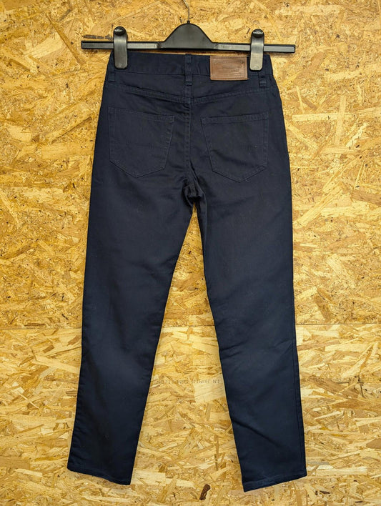 Polo Ralph Lauren Boys Trousers Kids Age 10 Cotton Navy Blue Casual Chino