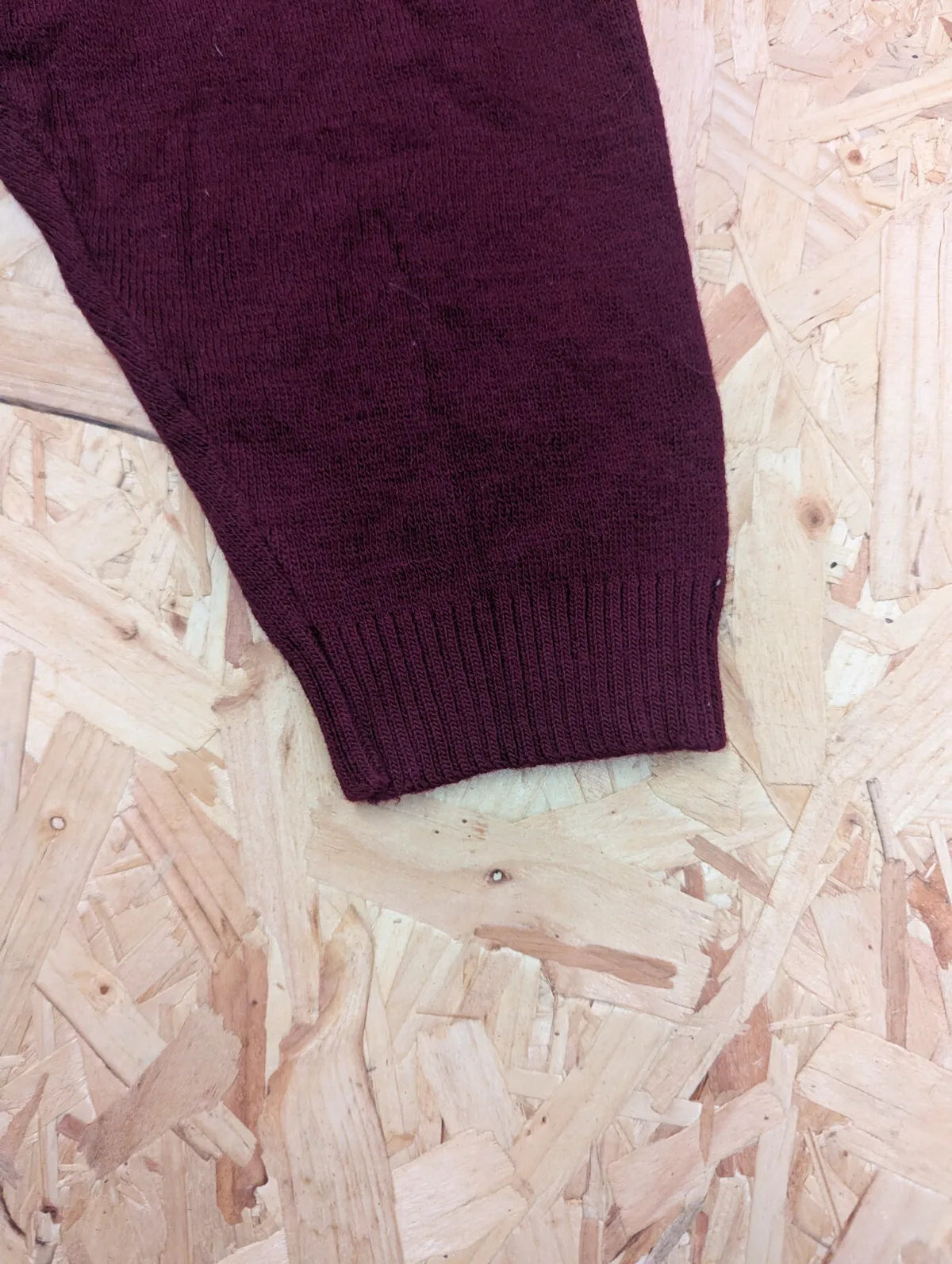 Filson Crew Neck Jumper Mens Large Burgundy Virgin Wool Pullover USA Style 718