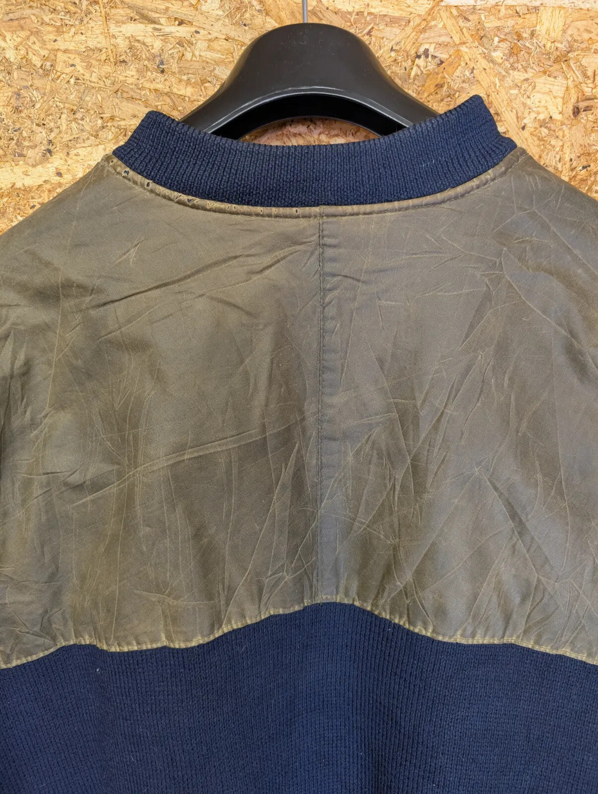 Filson Henley Guide Jumper 2XL Men Navy Blue Wool Tin Cloth Sweater 711 USA