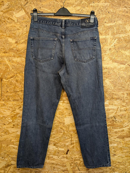 Valentino Jeans W32 L31 Vintage 90s Mid Wash Blue Denim