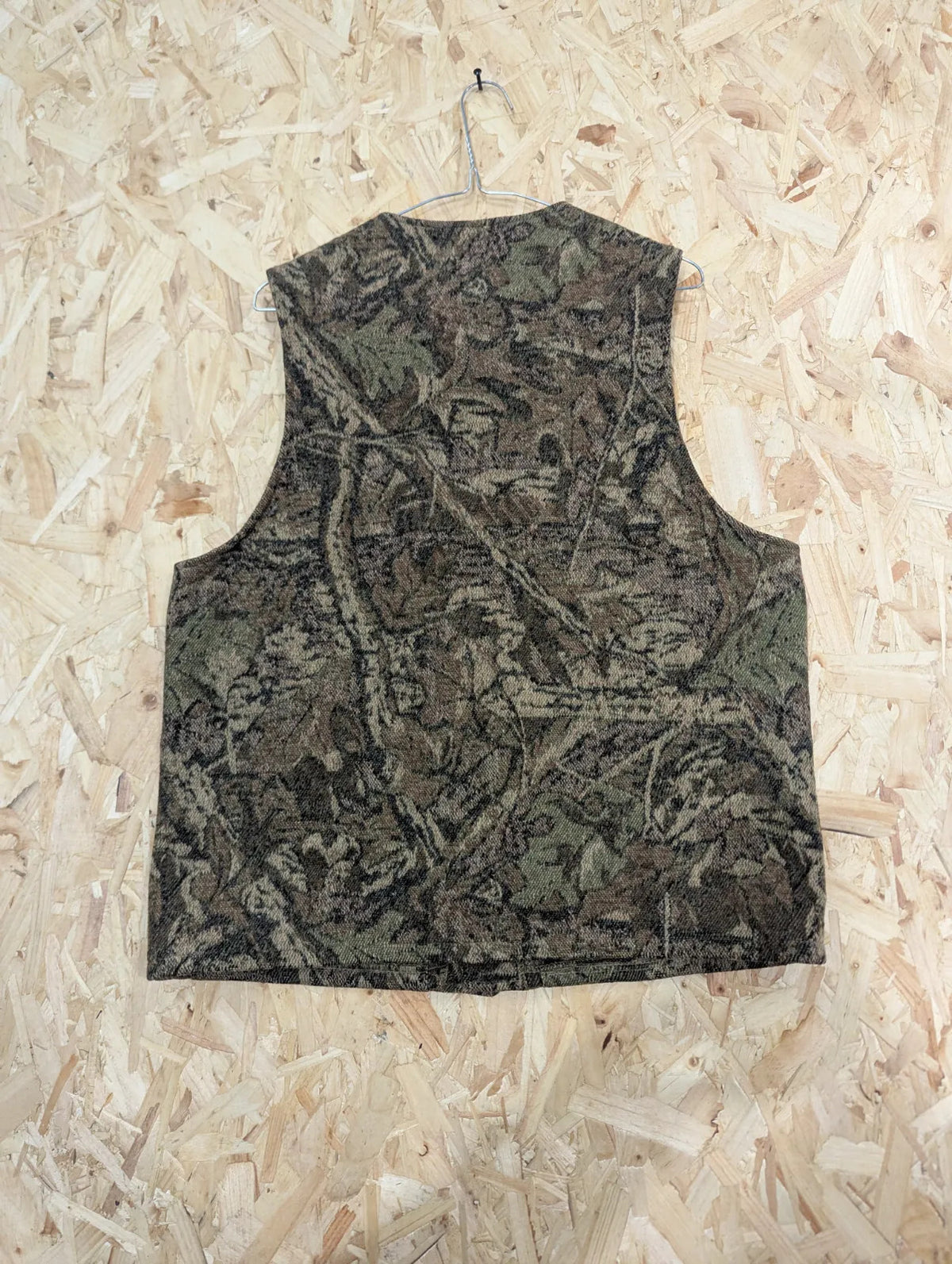 Filson Timber Camo Wool Vest Large Mackinaw USA Made Style 20 Tree Gilet Real