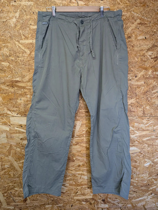 Vintage Diesel Cargo Baggy Trousers Mens XL W34 Grey Cotton Skate Housut Y2K