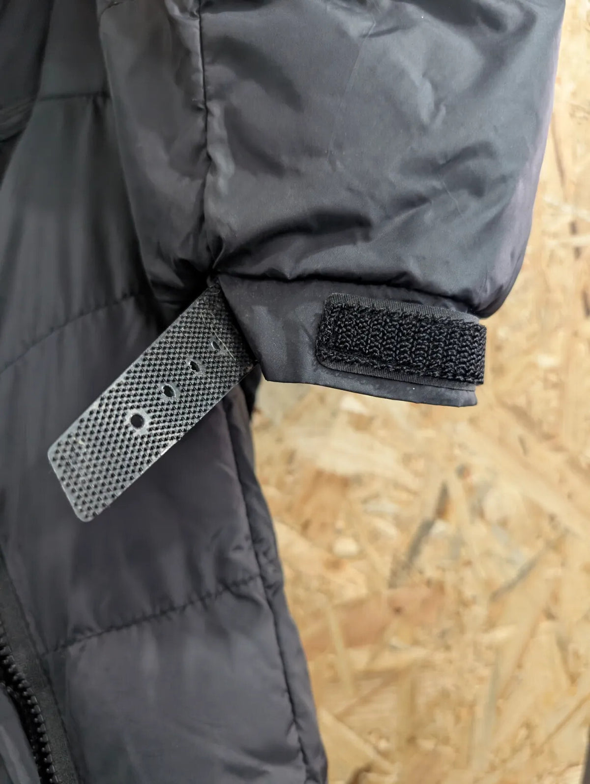 Nike A.W.R. NOCTA Puffer Jacket Mens Large Black Quilted Ltd Ed Drake Blue Tag