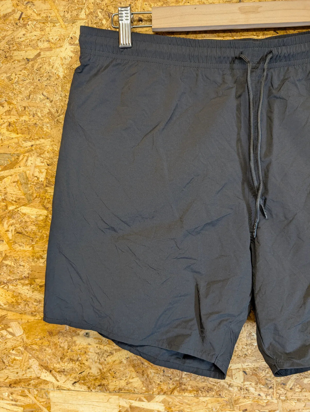 Napapijri Victor Swim Shorts Mens XXL Black Mesh Lining Logo SN03 Oi Polloi
