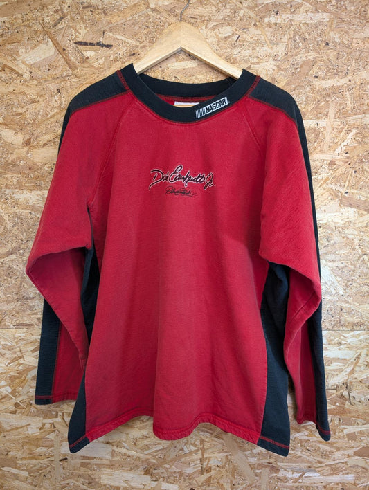 Vintage 2XL Competitors View Sweater Dale Earnhardt Jr NASCAR Crewneck