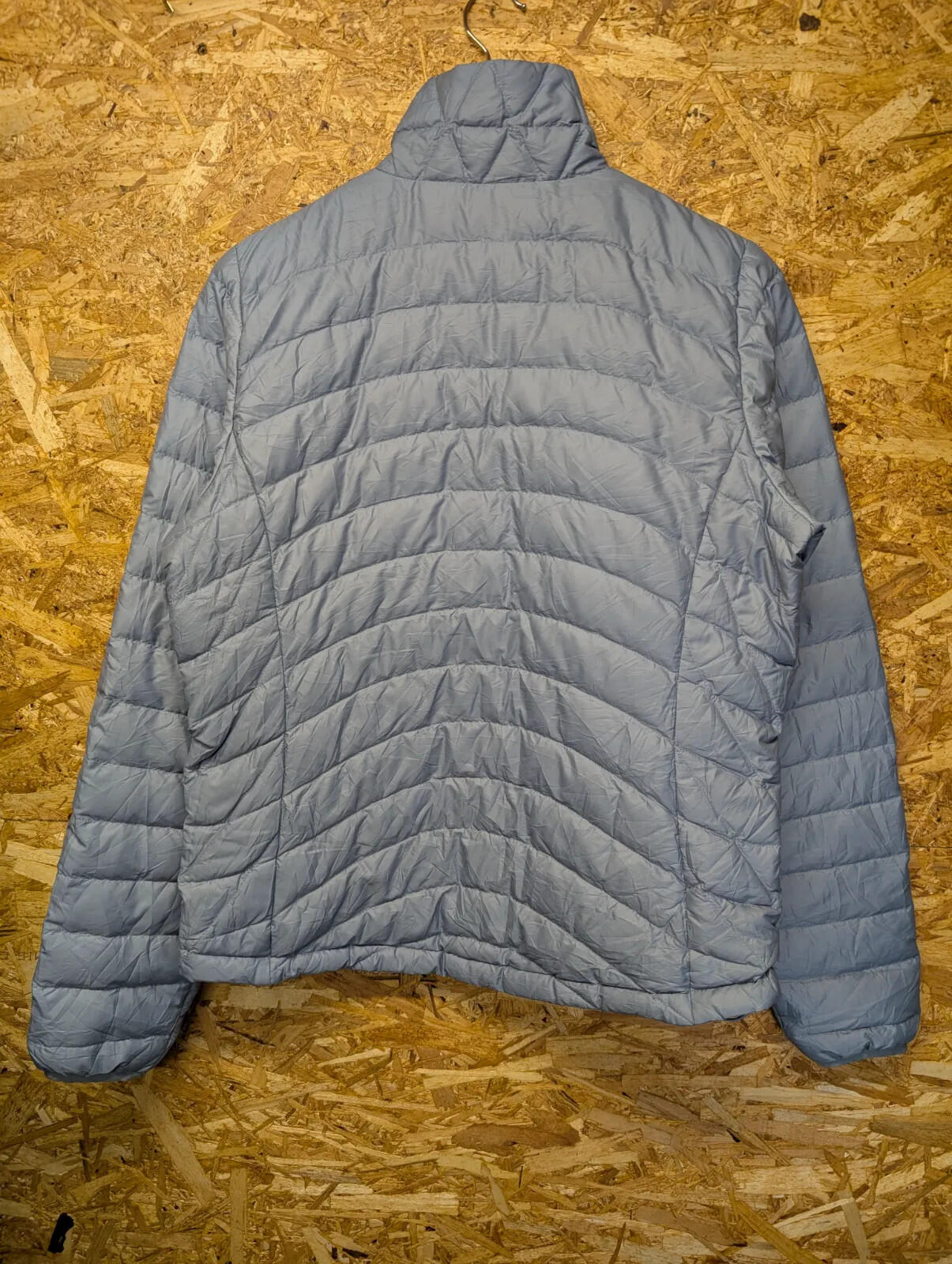 Patagonia Down Sweater Puffer Jacket Womens Medium Light Blue GooseDown Feather