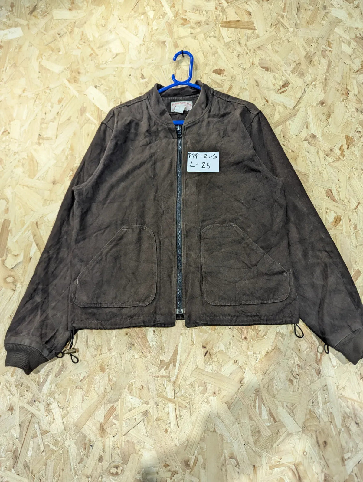 Filson Moleskin Jacket Mens Medium Brown Cotton Workwear Utility USA 152 Liner