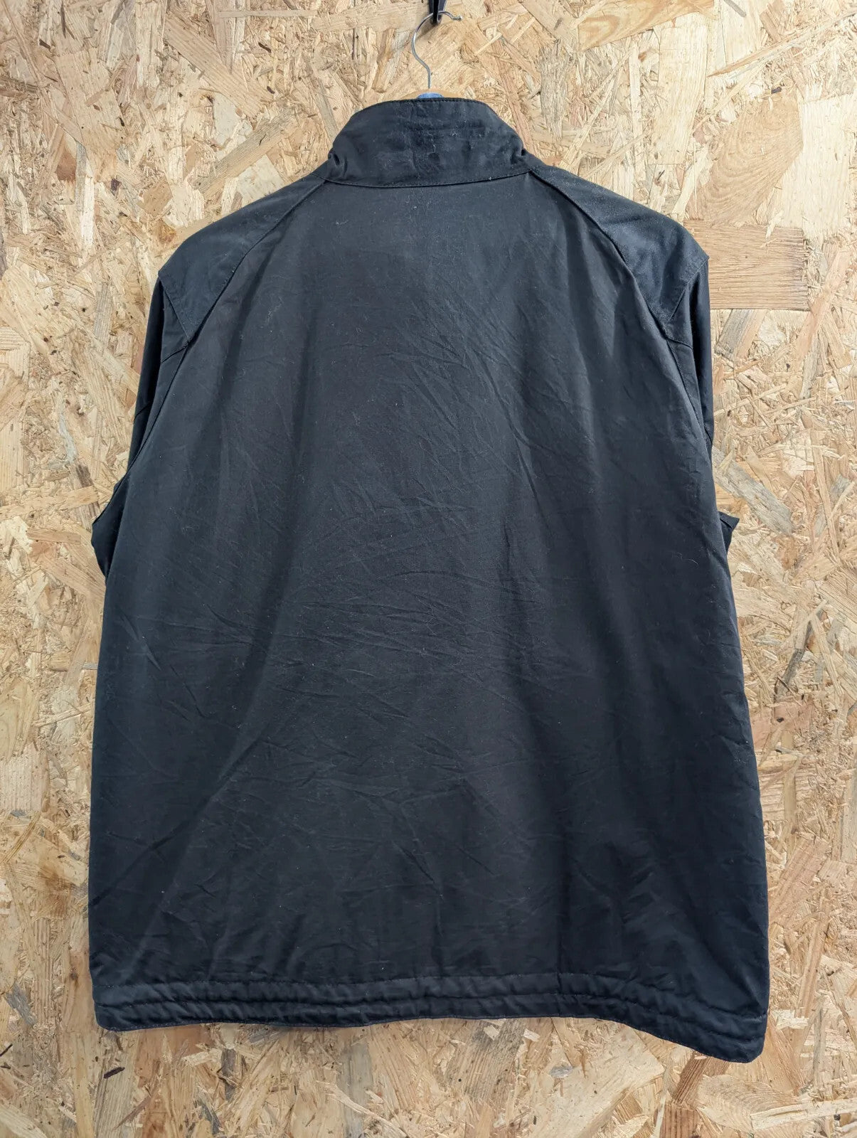 Barbour x Landrover Gillingham Quilted Waxed Jacket Mens Medium Black Defender