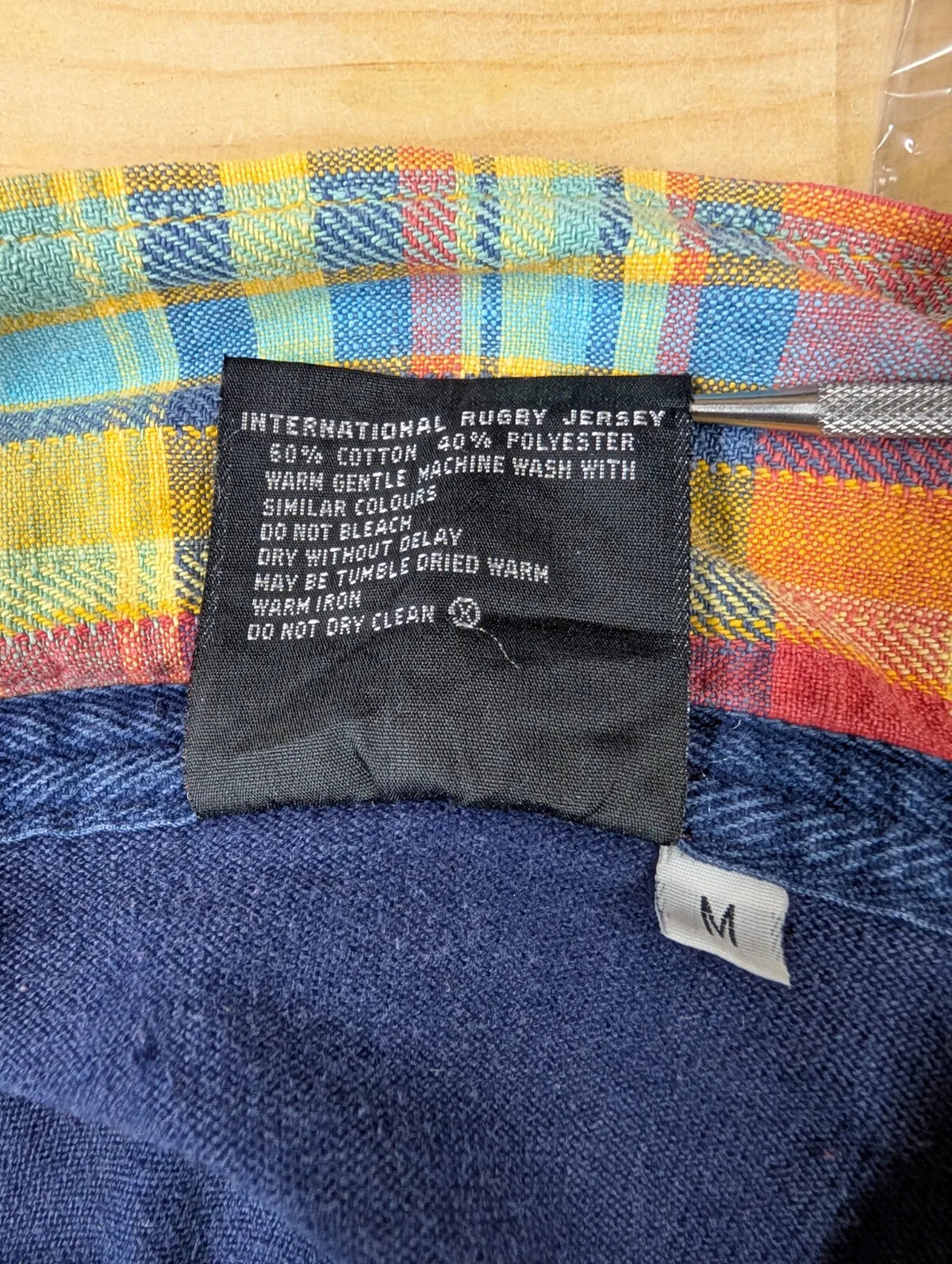 Vintage Canterbury New Zealand Rugby Shirt Mens Medium Multicolour Cotton Stripe