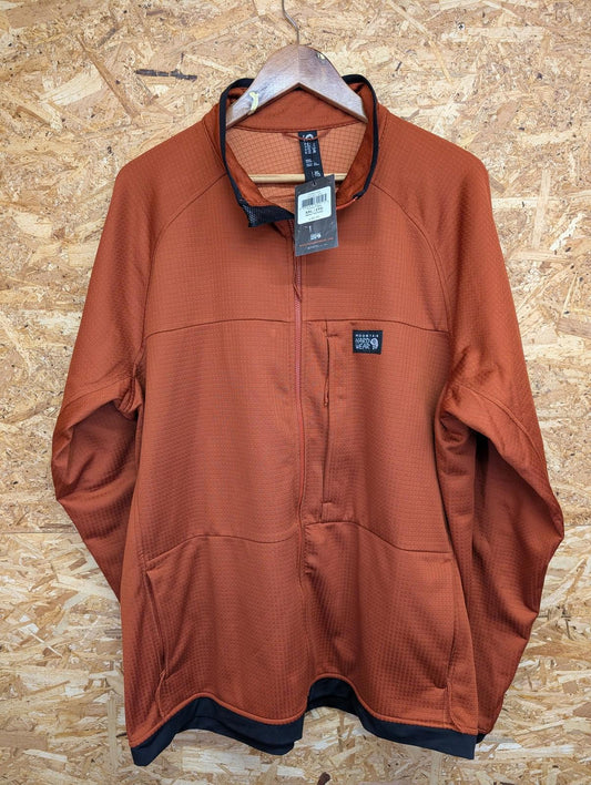 Mountain Hard Wear Jacket XXL Men Thermal Warm Orange Outdoor Hiking Walking