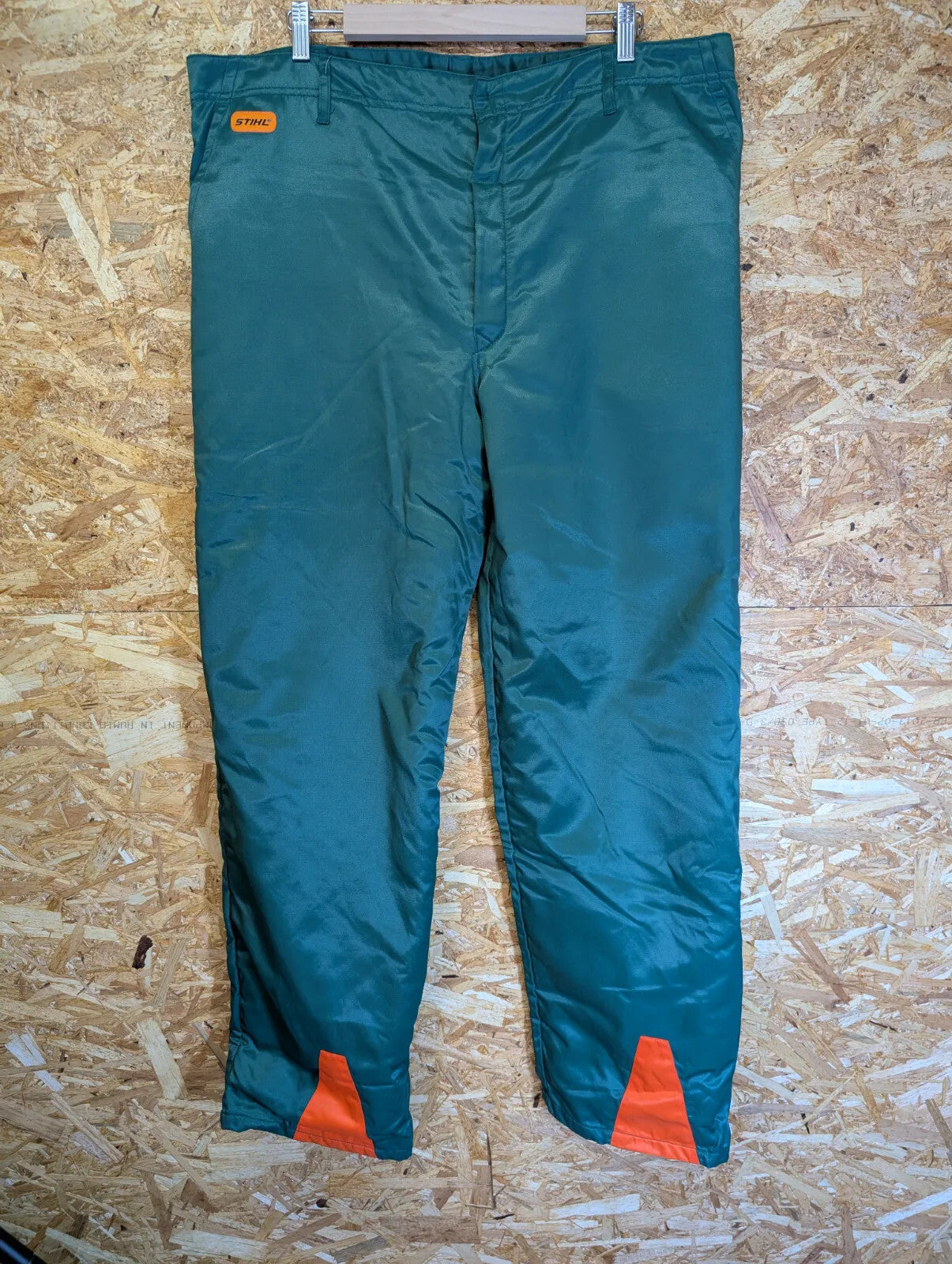 Stihl Protective Trousers W38 L32 Green Beavernylon Chainsaw Class 1 EN 381 Work