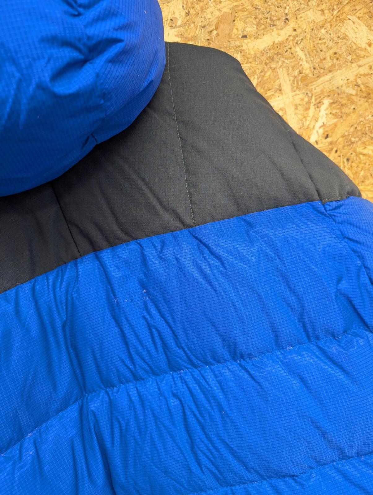 Rab Extreme Down Puffer Jacket XL Men Summit Down Blue Grey Puffa Vintage Y2K