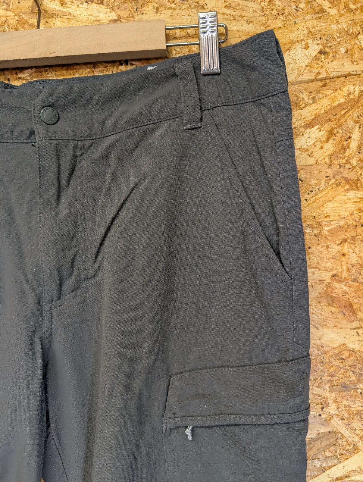 Berghaus Navigator 2.0 Cargo Trousers Mens W34 L32 Charcoal Zip Cargo Outdoor