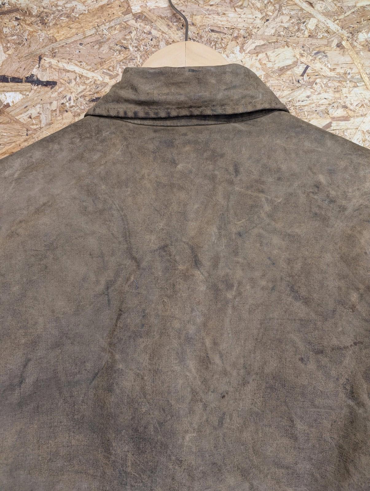 Filson Tin Cruiser Jacket Medium Men Vintage 50s Made USA Waxed Canvas Brown