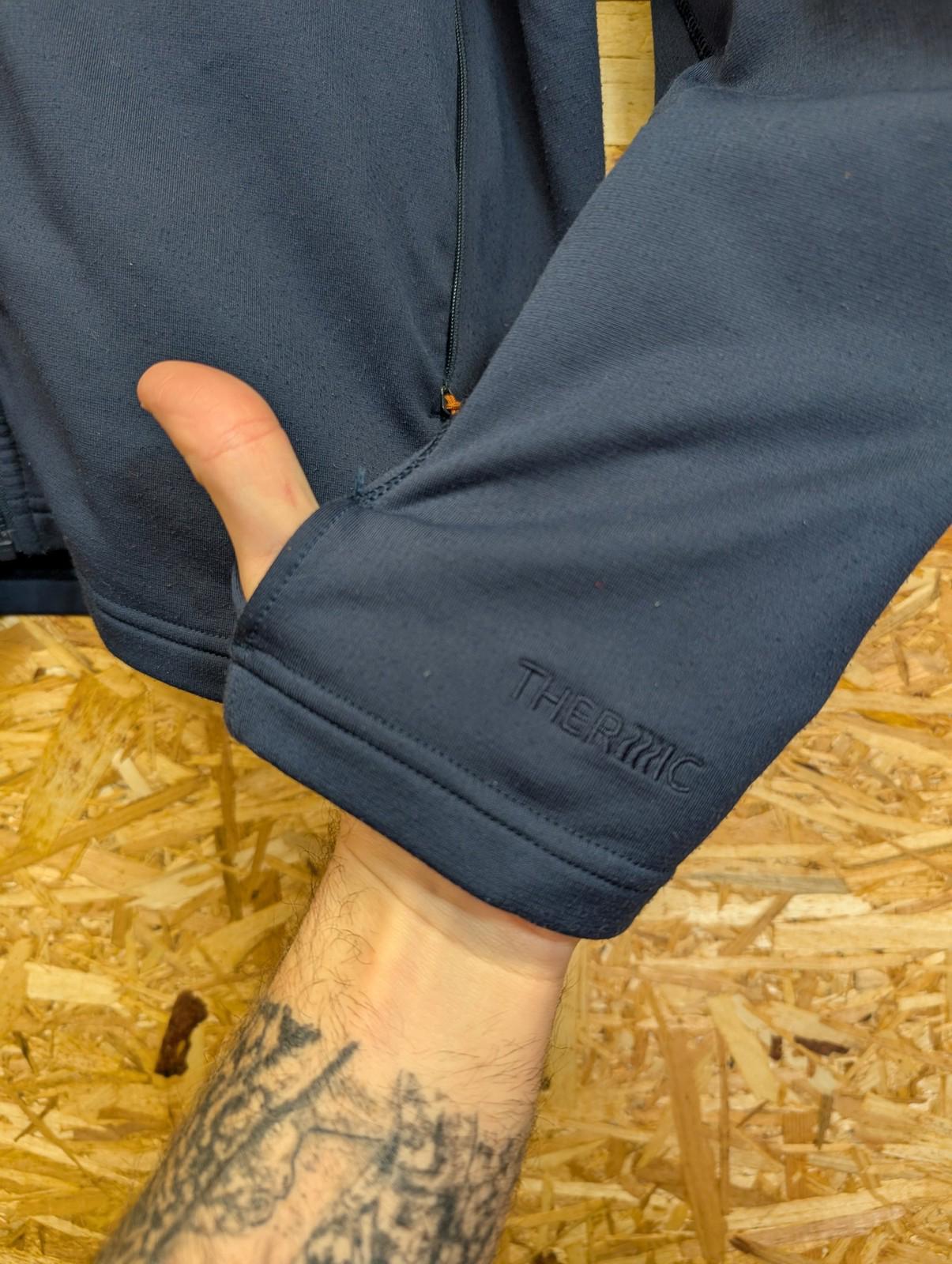 Rab Superflux Hoody Jacket XL Men Thermic Fleece Outdoor Track Navy Blue Zip