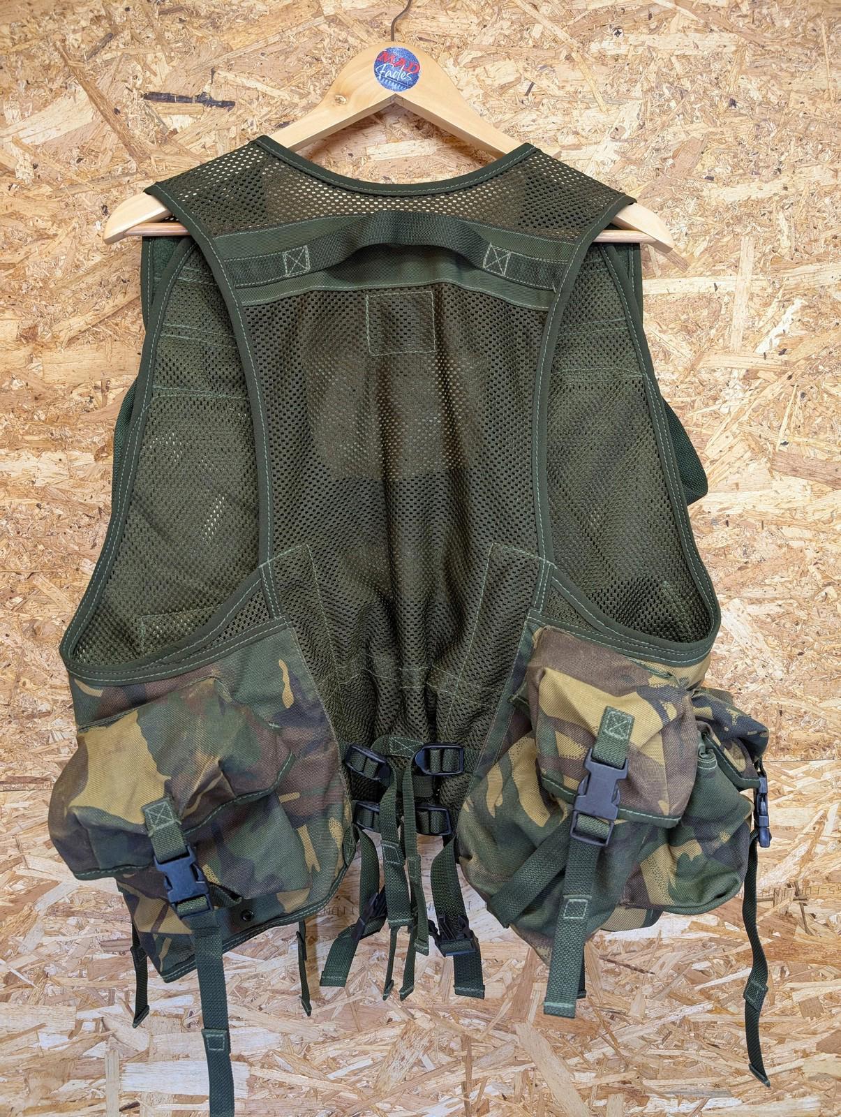 Military Vest Men Tactical Camo Mesh Utility British Army Woodland DC17 Nato