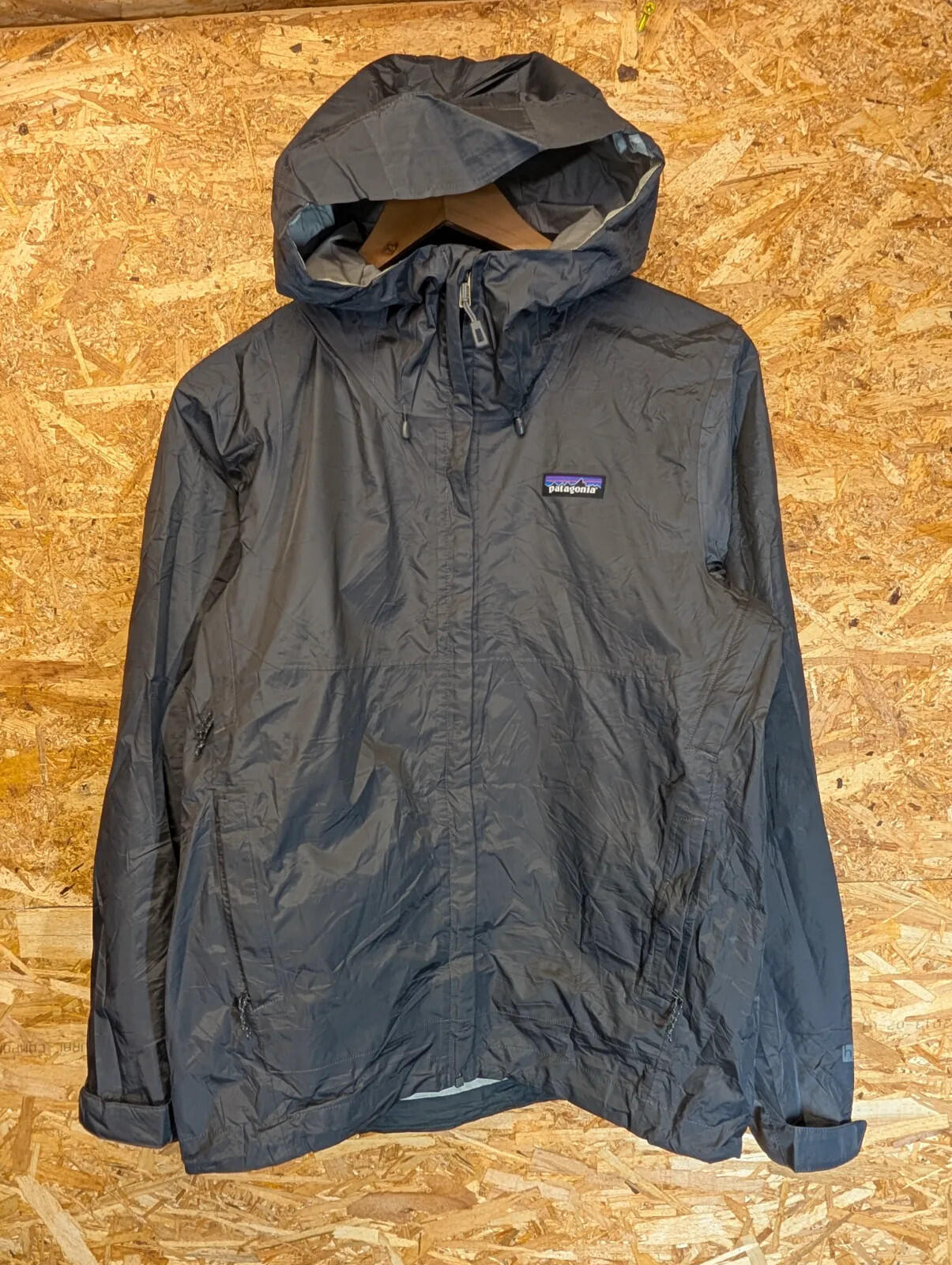 Patagonia Torrentshell 3L Rain Jacket Mens XS Waterproof Coat Grey H2no Anorak