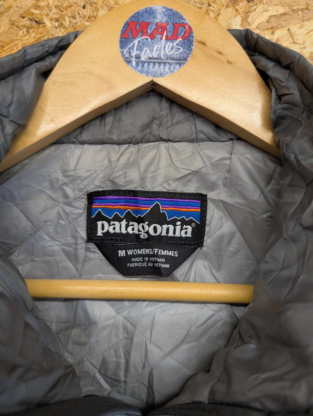 Patagonia Nano Puff Vest Medium Women Grey Gilet Insulated Bodywarmer Jacket