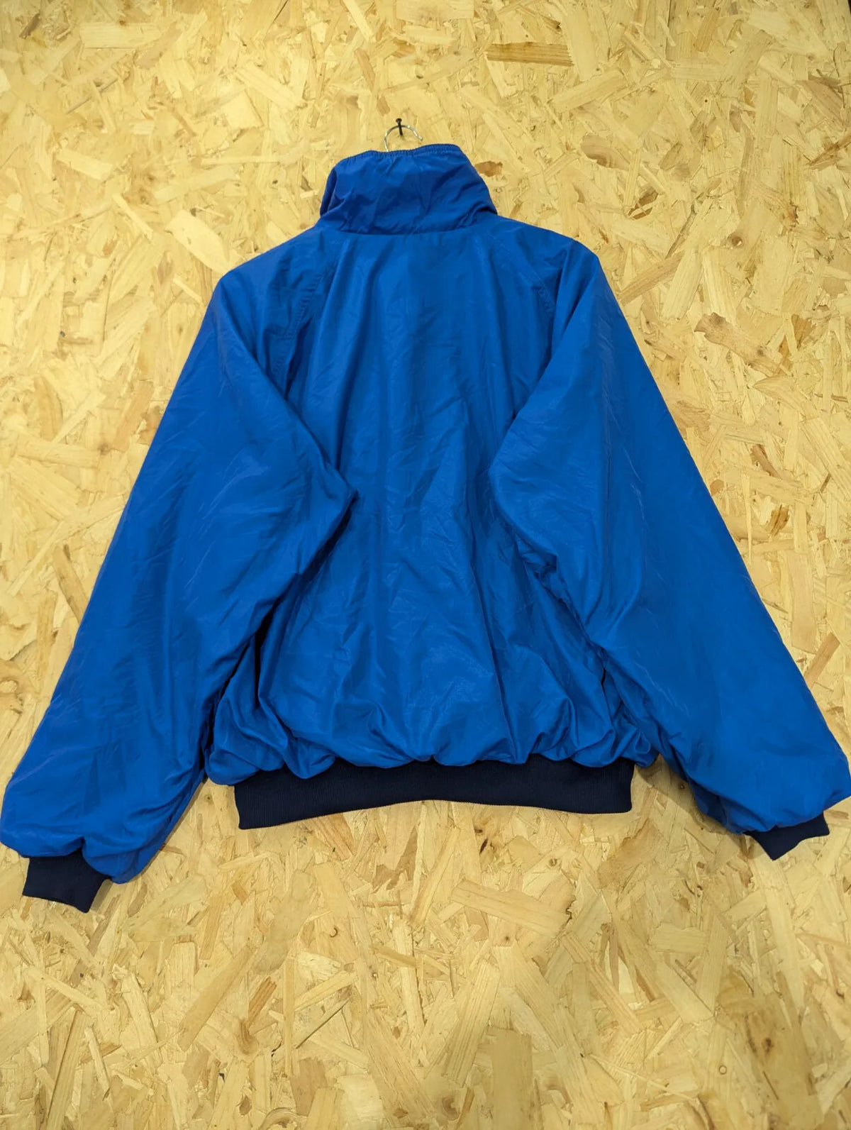 Vintage Patagonia Jacket Mens XL Blue Fleece Lined Synchilla Bomber USA Made 90s