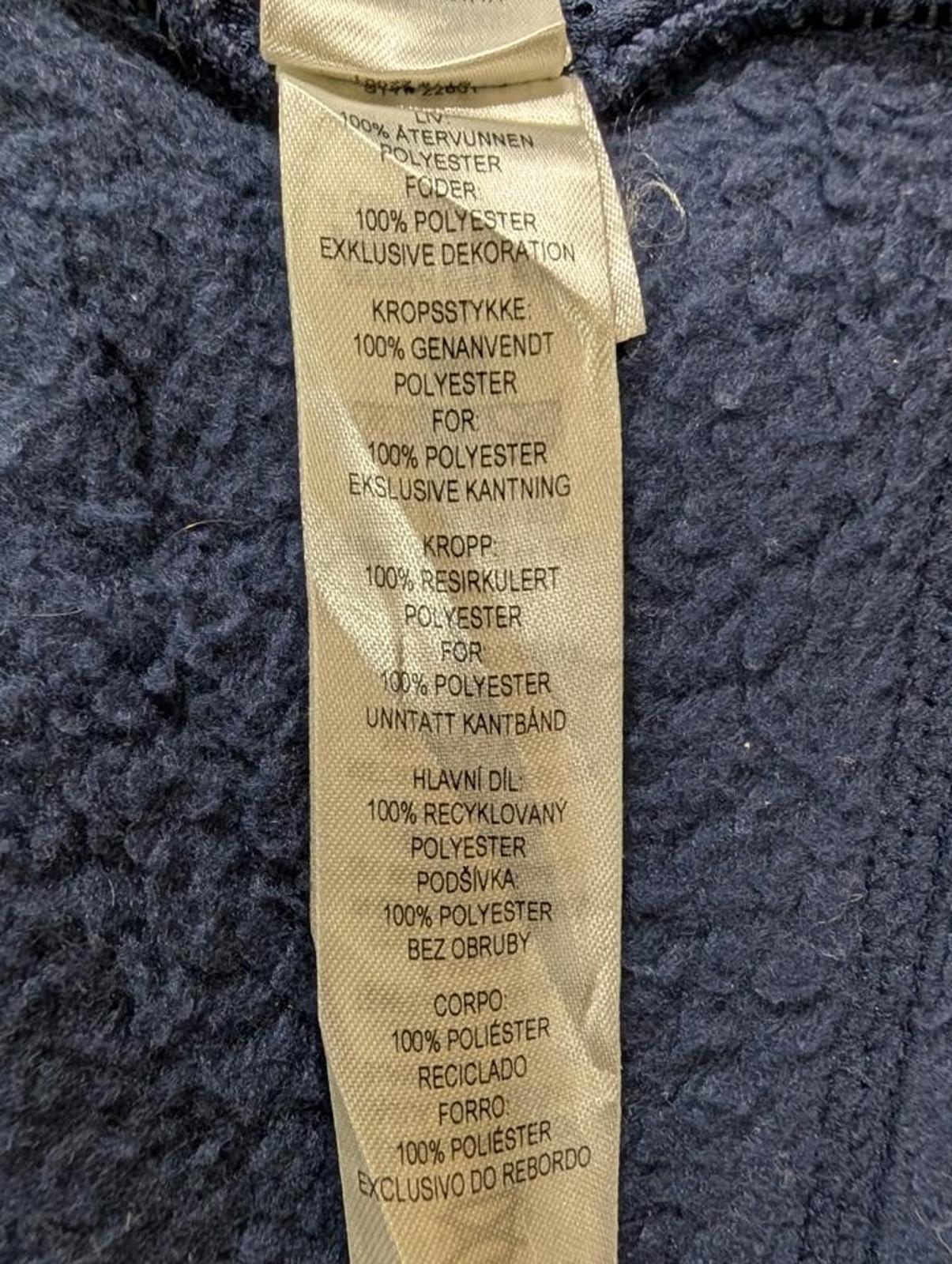 Patagonia Retro Pile Fleece Jacket XL Men Navy Blue Zip X Snap Better Warm