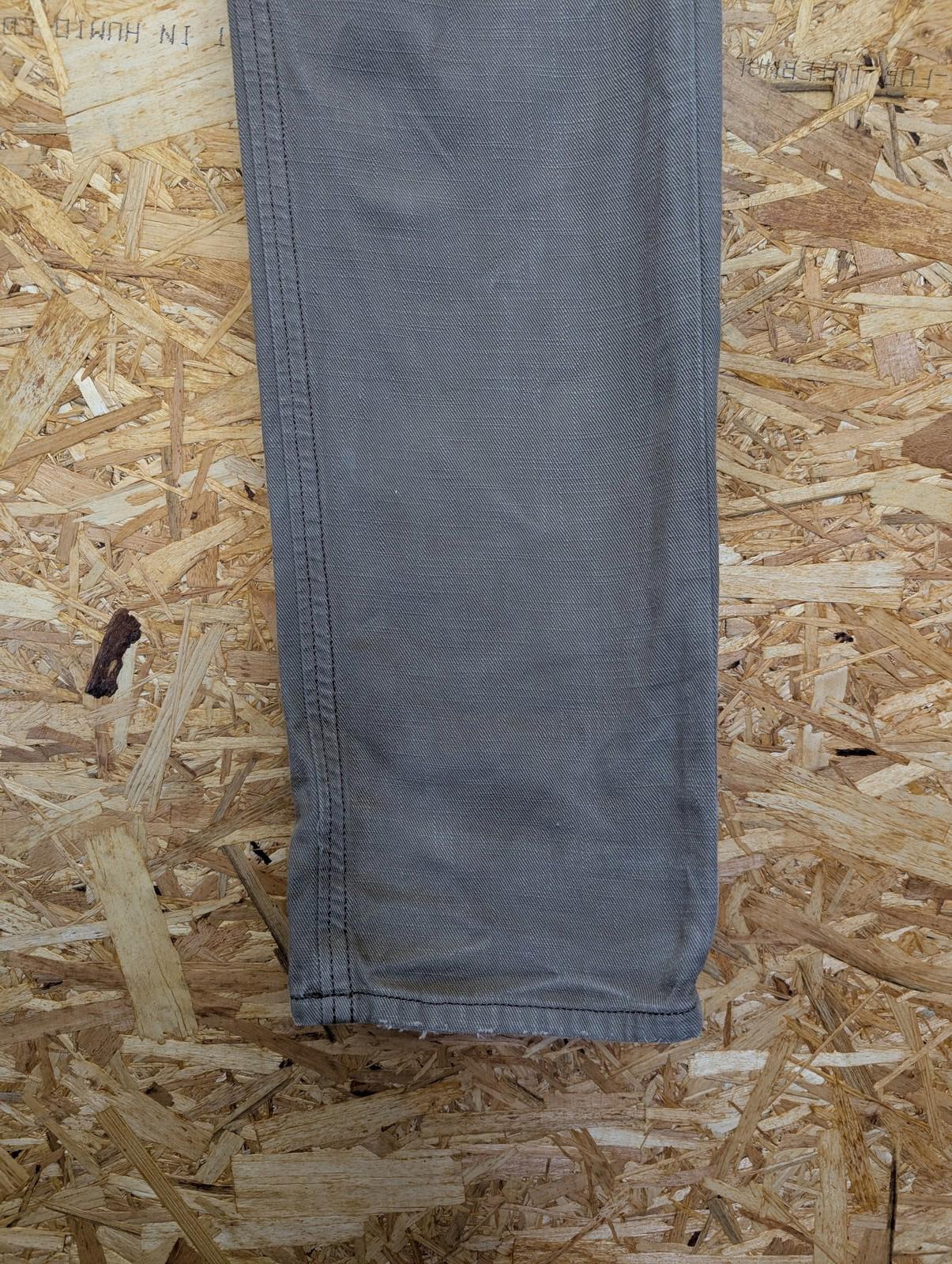 Diesel Thavar Jeans W34 L33 Men Slim-Skinny Grey Cotton Denim 0801D Distress Zip