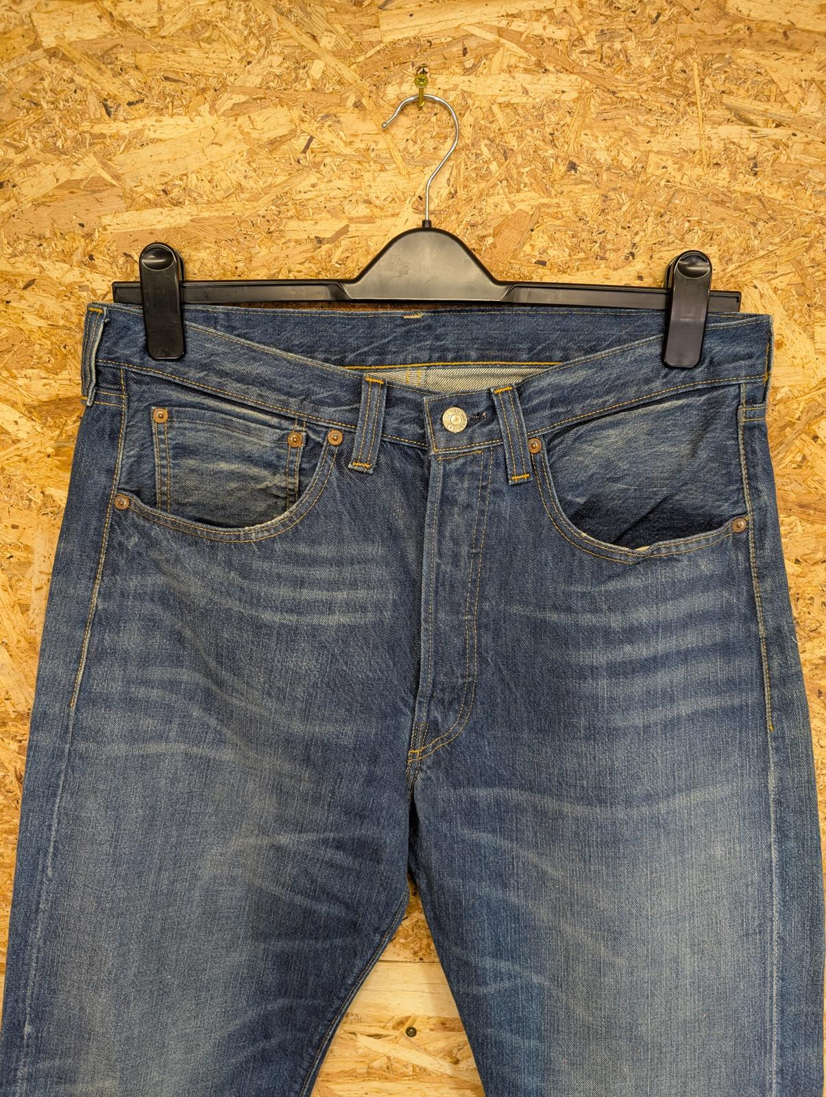 Levis Vintage Clothing LVC 1947 501 Blue Jeans Redline Selvedge W32 L33