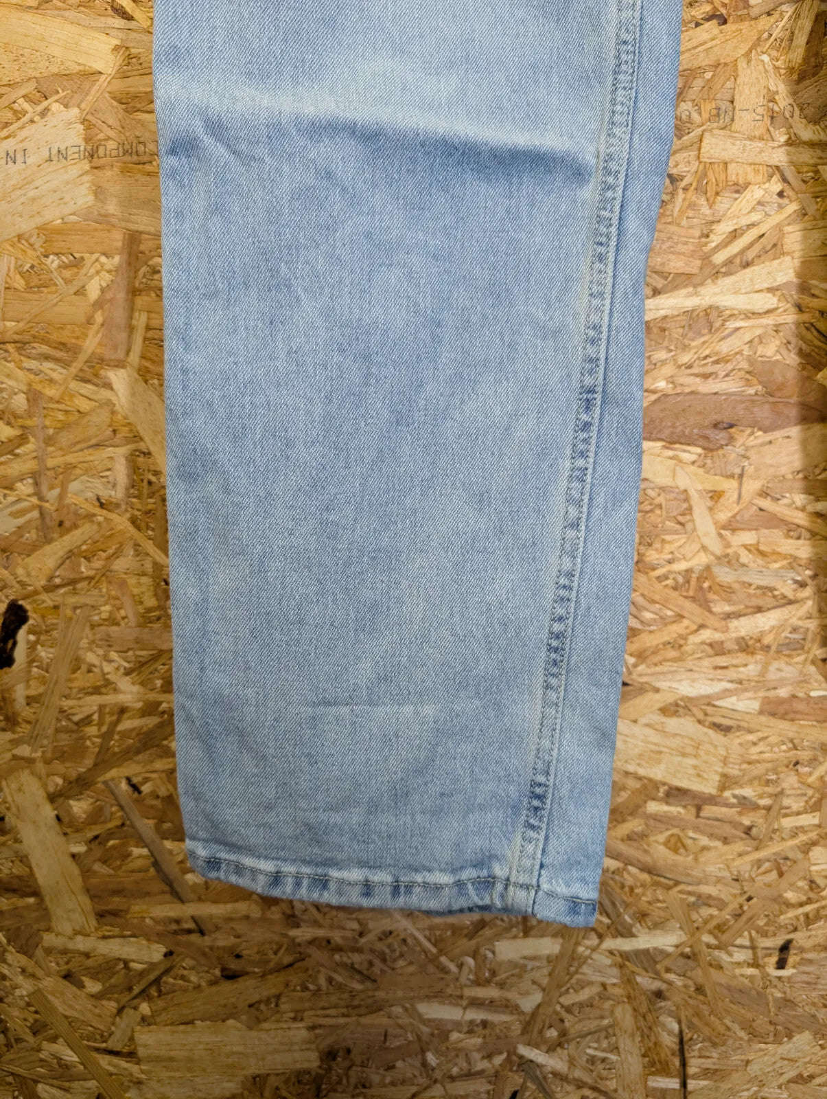 Vintage Lee Carpenter Jeans Men W32 L32 Light Blue Wash Denim Workwear Cargo 90s