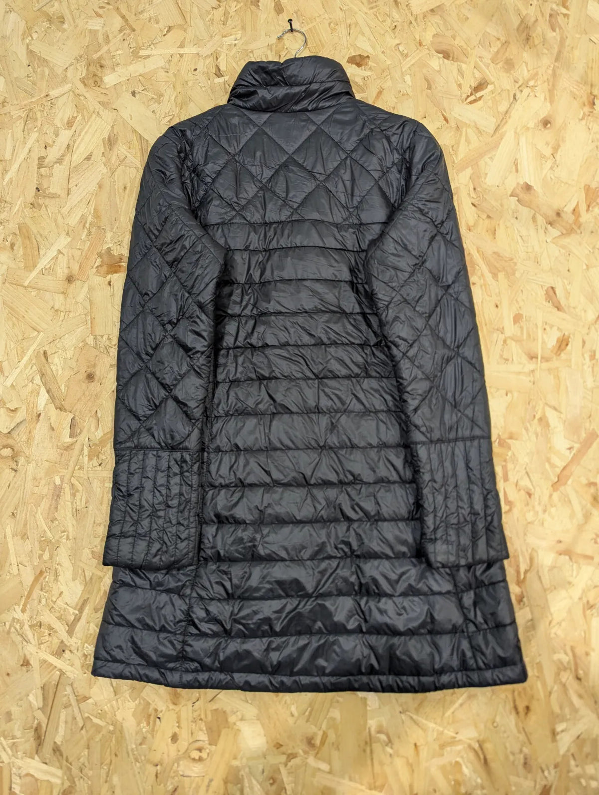 Patagonia Radalie Parka Womens Medium Black Quilted Puffer Jacket Insulated