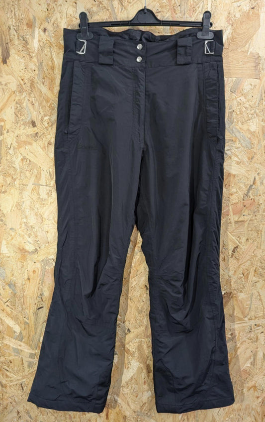 Schöffel Venturi Ski Trousers W32 W34 L30 Black Waterproof Snow Pants Salopettes