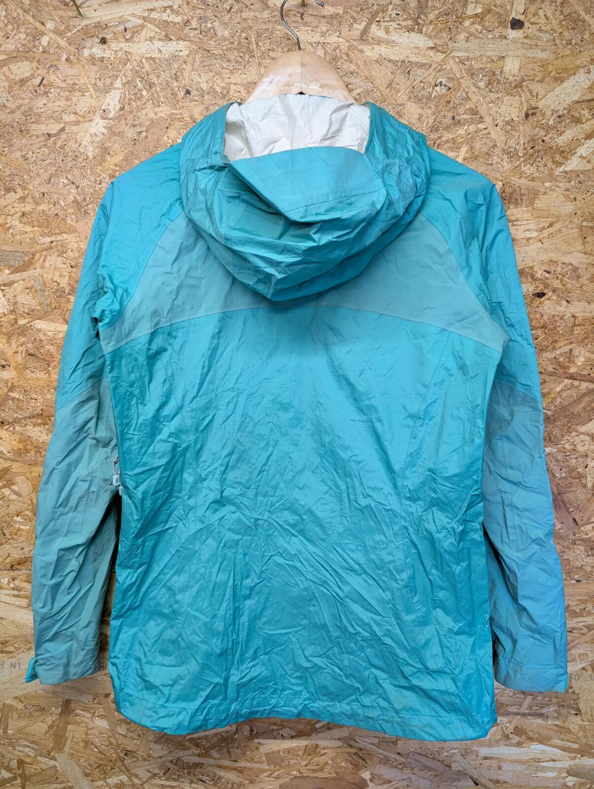 Patagonia Torrentshell Waterproof Jacket Womens XS Turquoise Lightweight Hooded