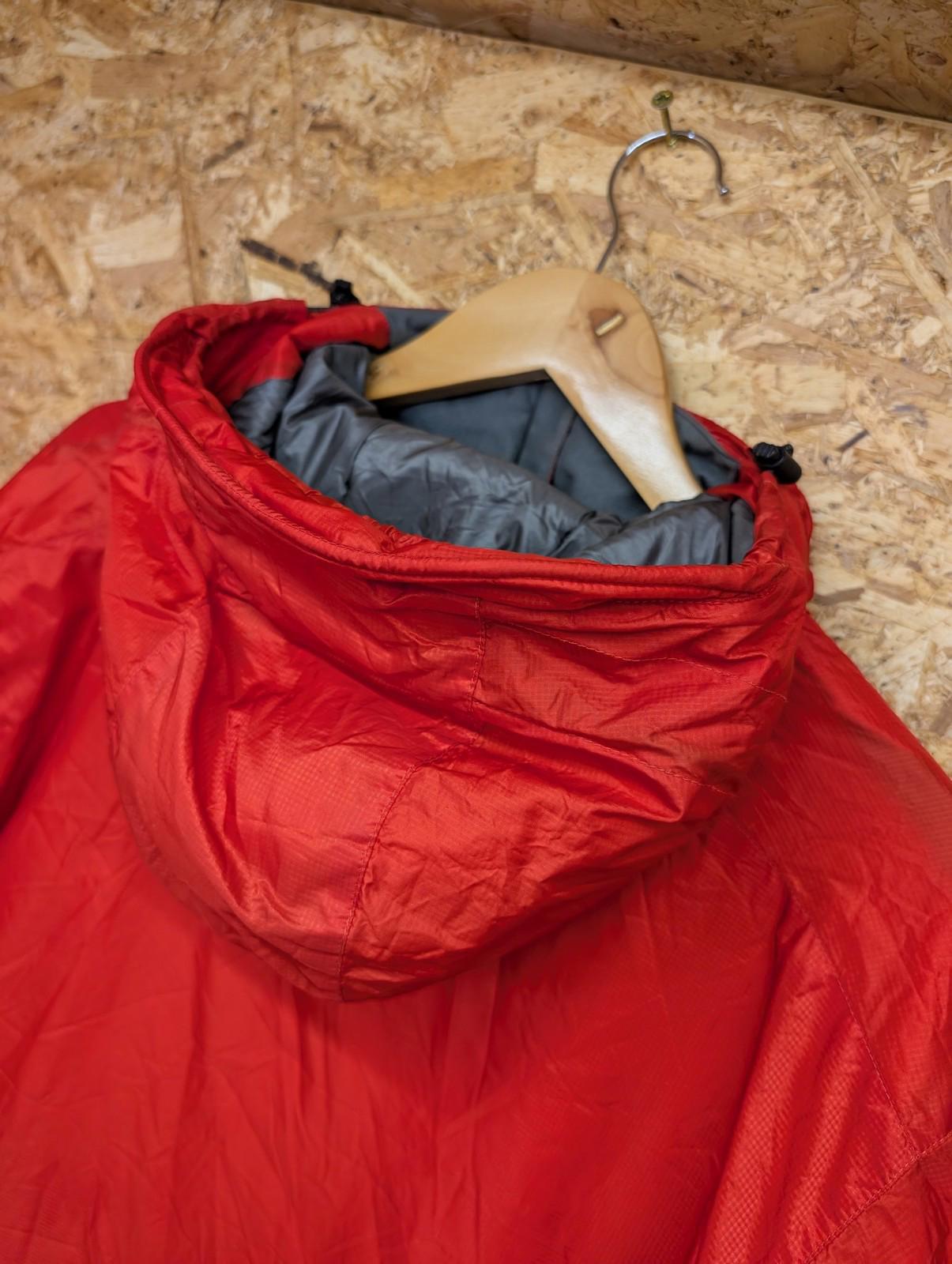 Rab Generator Alpine Jacket Mens Large Hooded Outdoor Hiking Red Pertex QIN-20