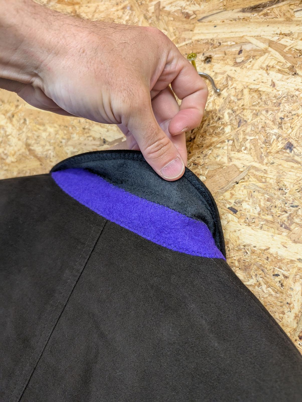 Without Prejudice Size 40 Medium Buckley Blazer Jacket Wool Brown