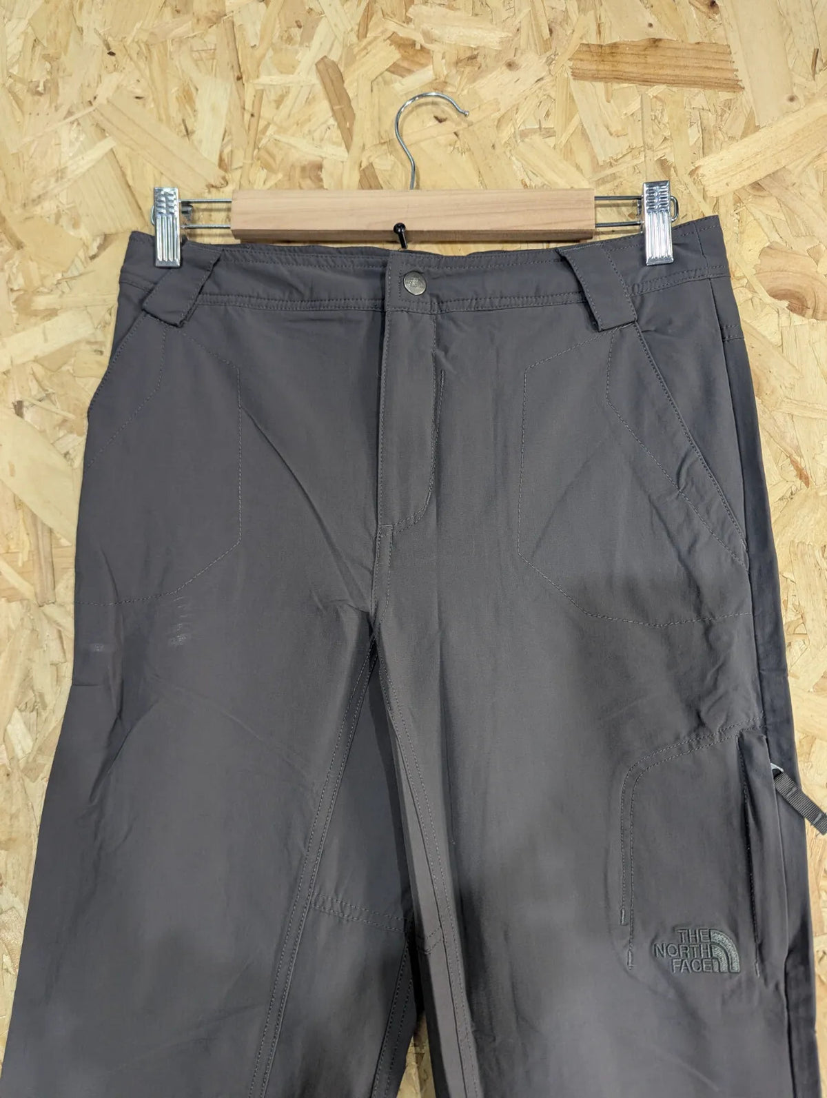 North Face Cargo Trousers W28 L28 Boys Large Charcoal Grey Straight Stretch