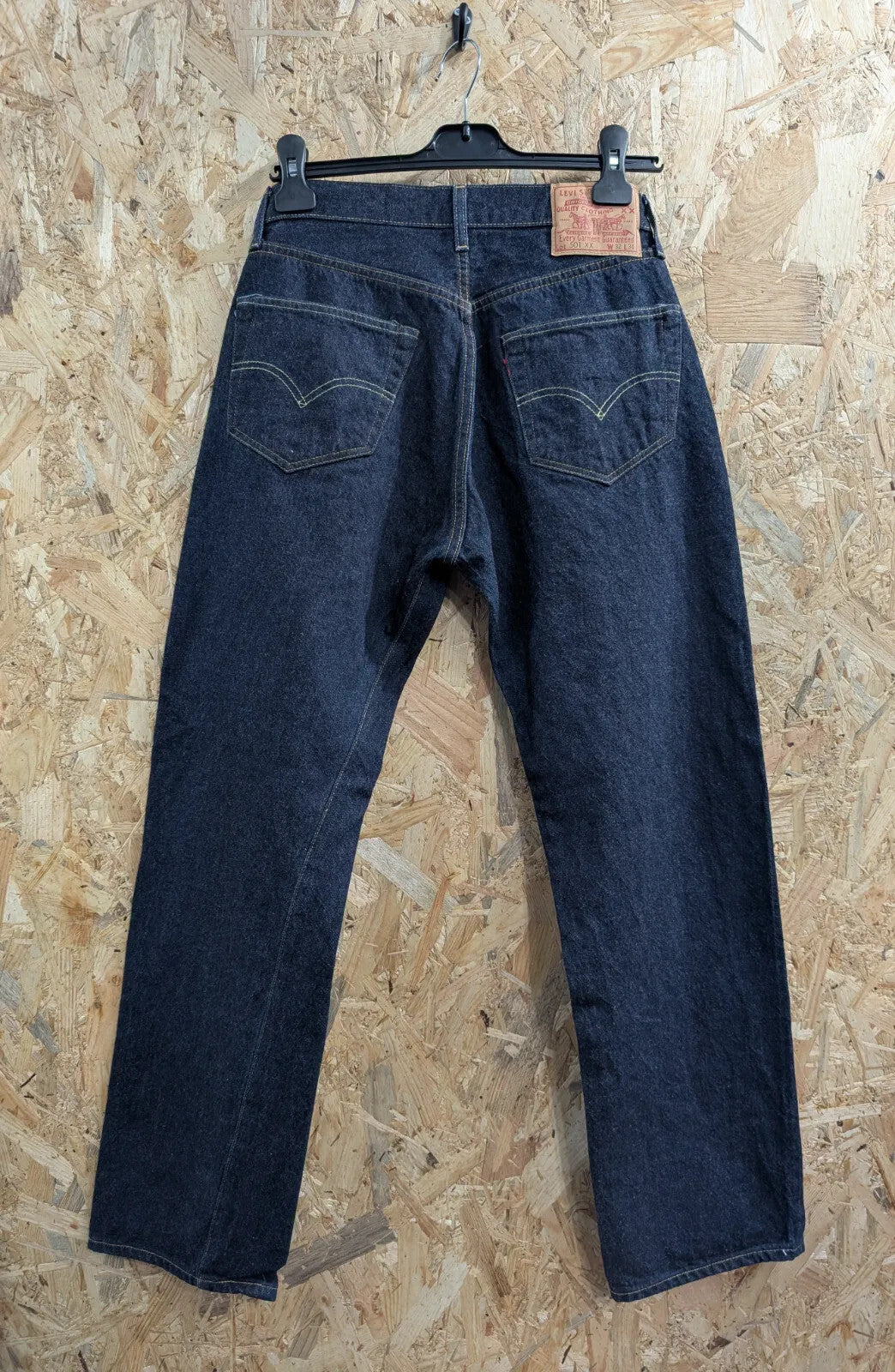 Levis Vintage Clothing 1955 501 XX Selvedge Jeans Mens W32 L34 LVC Blue