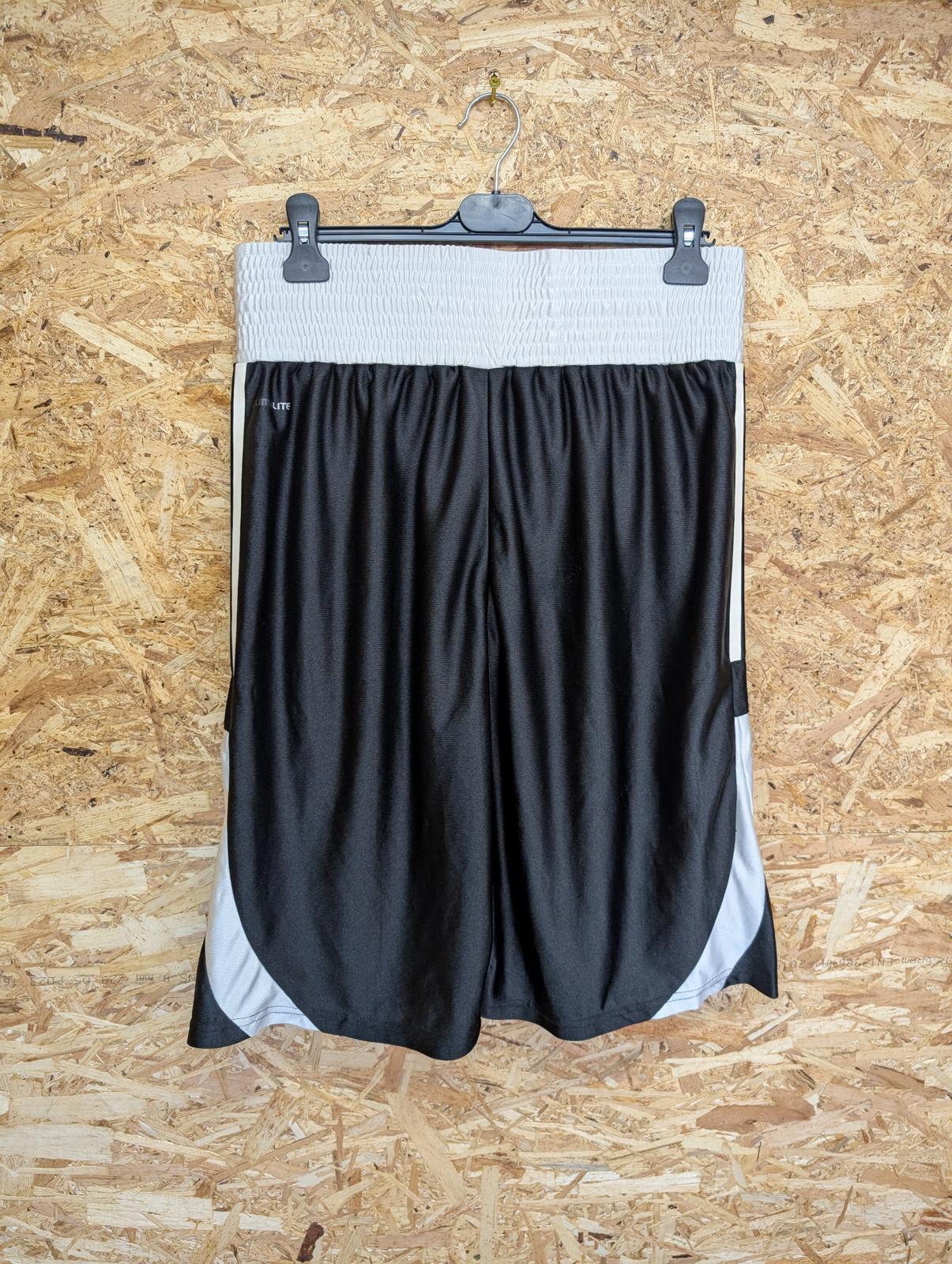 Adidas Boxing Cutline Shorts XL Waist Black White 3 Stripe