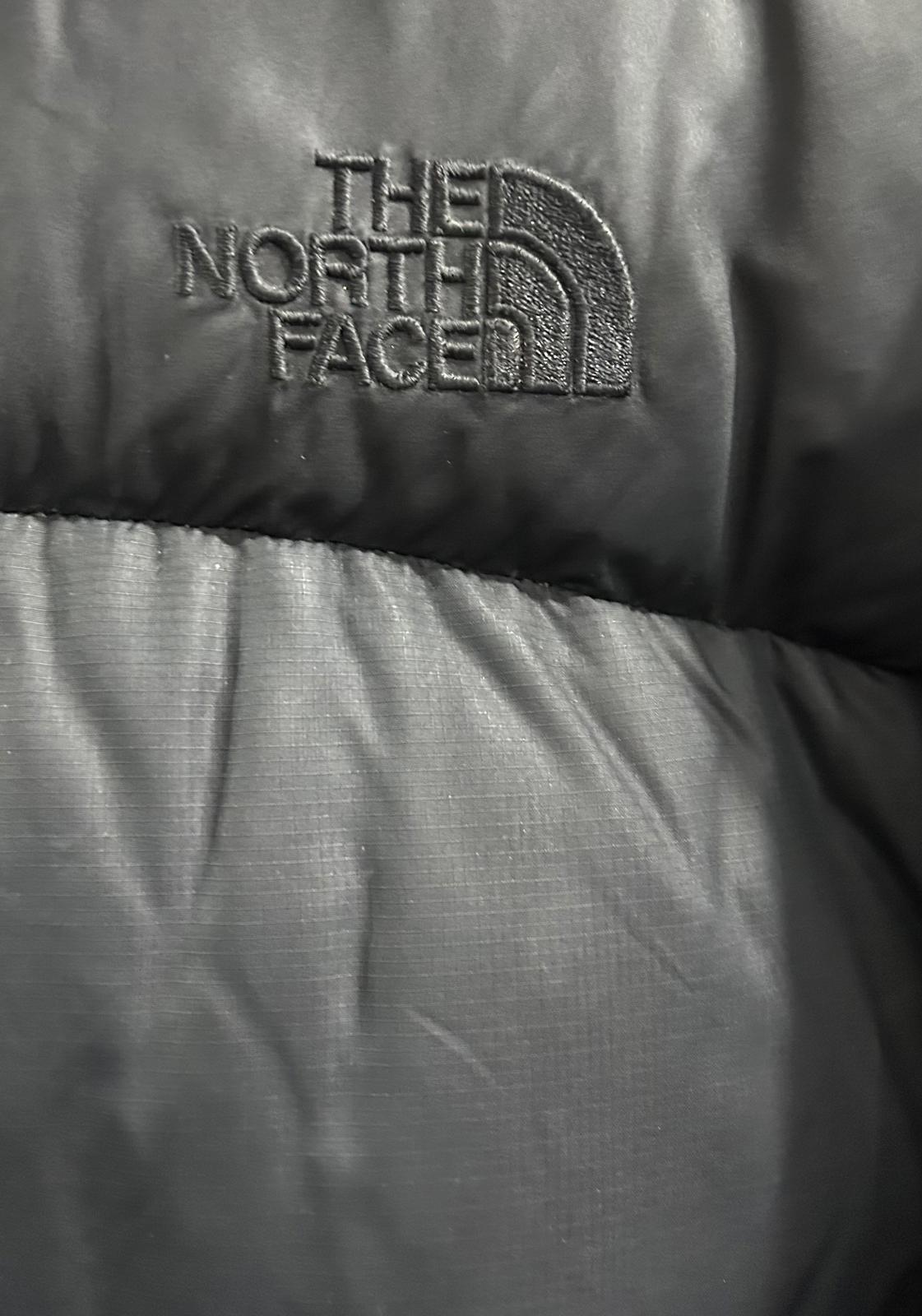 TNF North Face Nuptse 700 Mens Size Large UK Goose Down Puffer Jacket Black